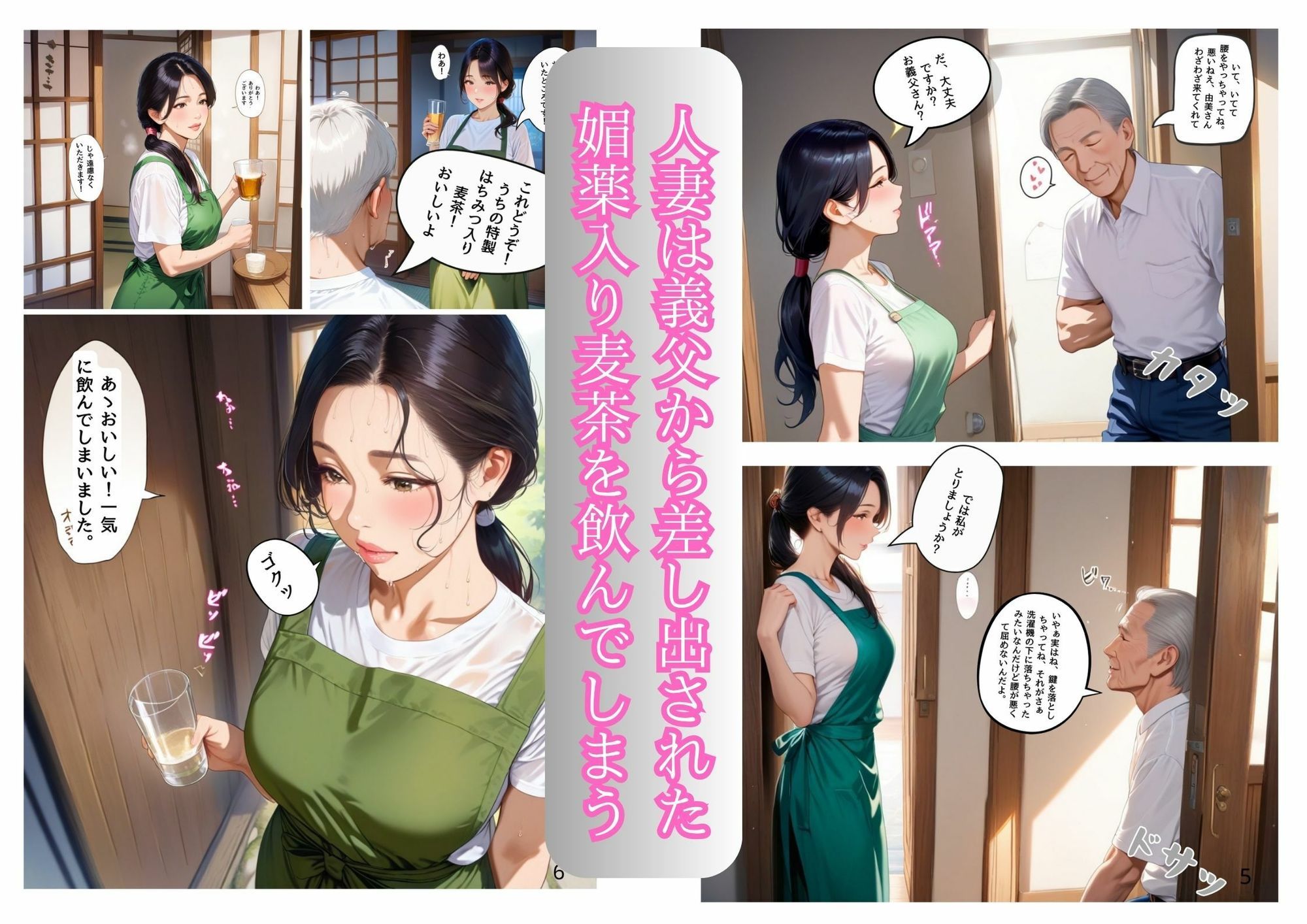 二世帯の夏、義父と私の境界線 サンプル3ページ目