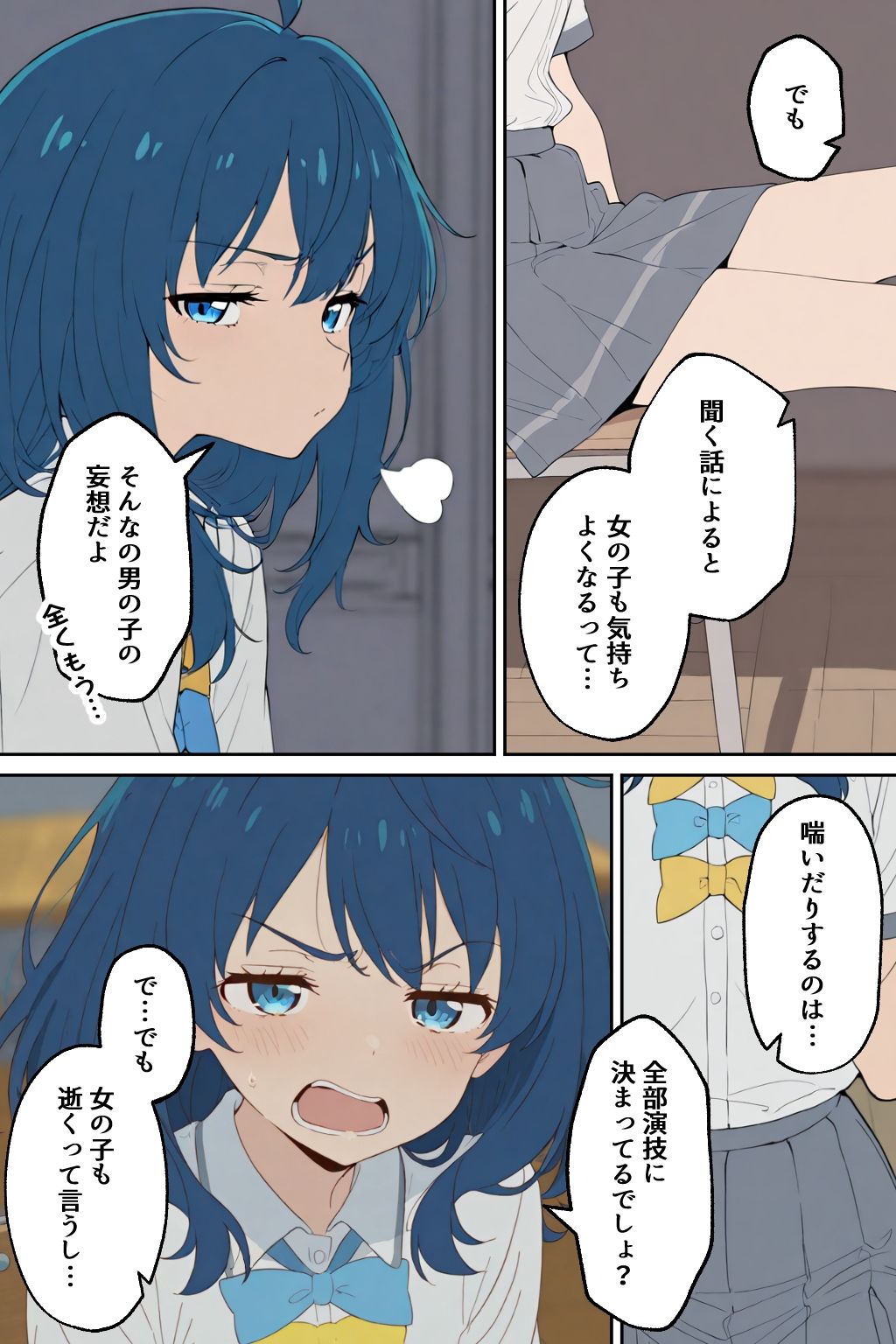 八奈見さん？感じないって言ったよね？ サンプル2ページ目