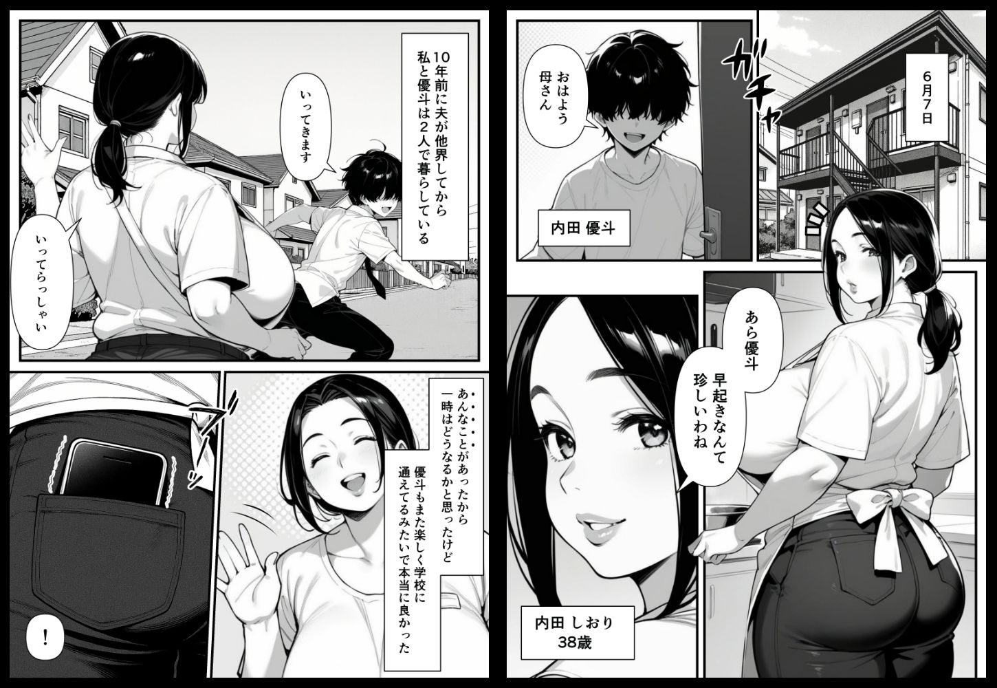 息子をイジメる不良生徒に身も心も奪われた私〜後編〜 サンプル5ページ目