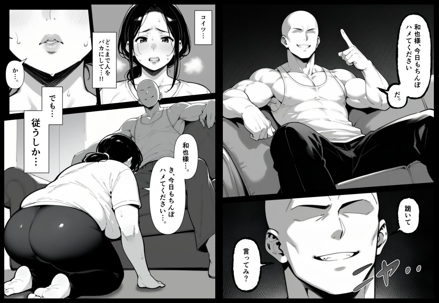 息子をイジメる不良生徒に身も心も奪われた私〜後編〜 サンプル6ページ目