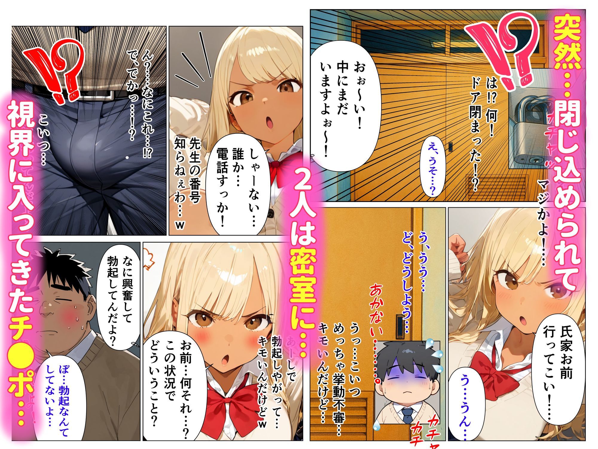陰キャのデカチンがバレた日〜ナメてたオタクは規格外チ●ポ〜 サンプル2ページ目