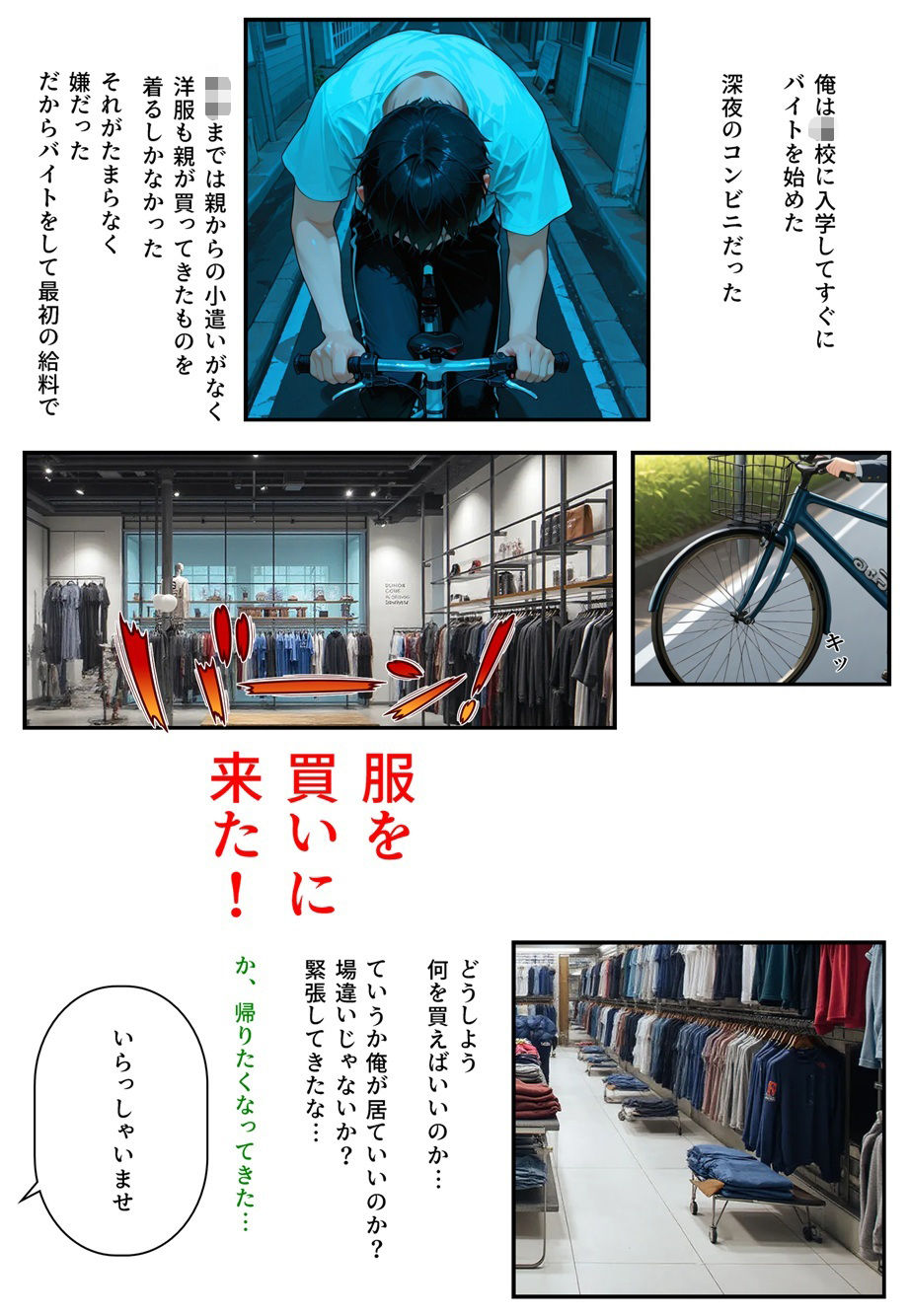 モテるために必要な事を俺が教えてやる 俺はこれで…  お洒落なアパレル店員とエッチした話 サンプル4ページ目