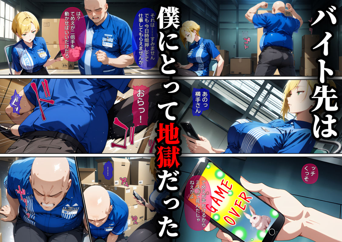 バ先のヤンキーママを復讐レ〇プ サンプル1ページ目