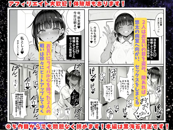 セックス依存症の人妻ナースは今日も性欲を我慢できない5 サンプル2ページ目