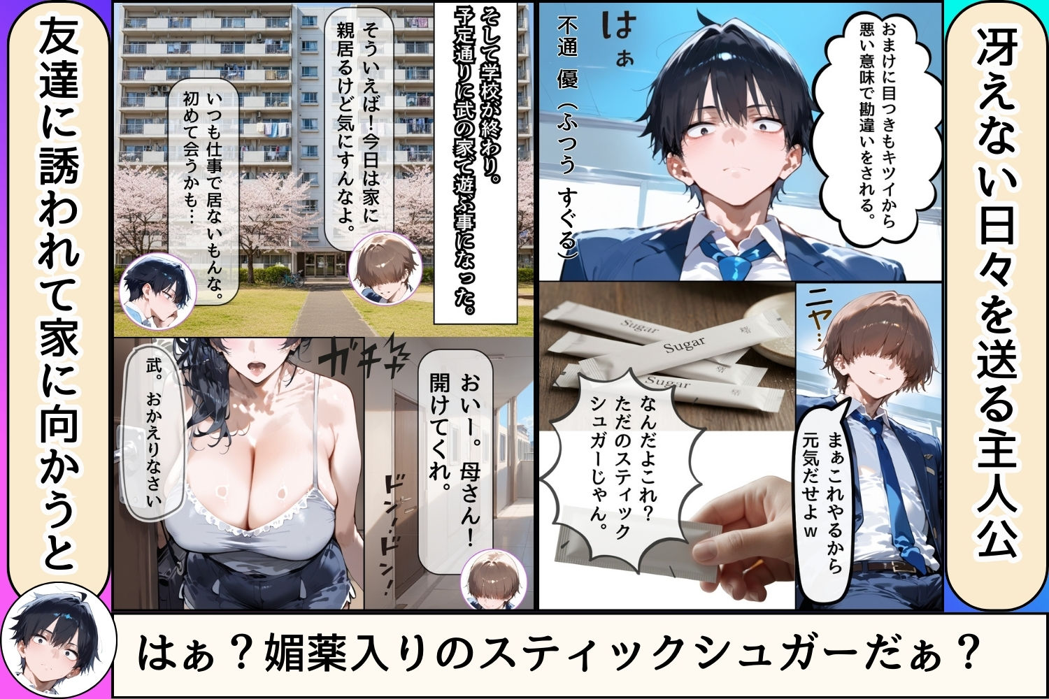 セックスレスのシングルマザーが発情したら本当にヤバかった。 サンプル2ページ目