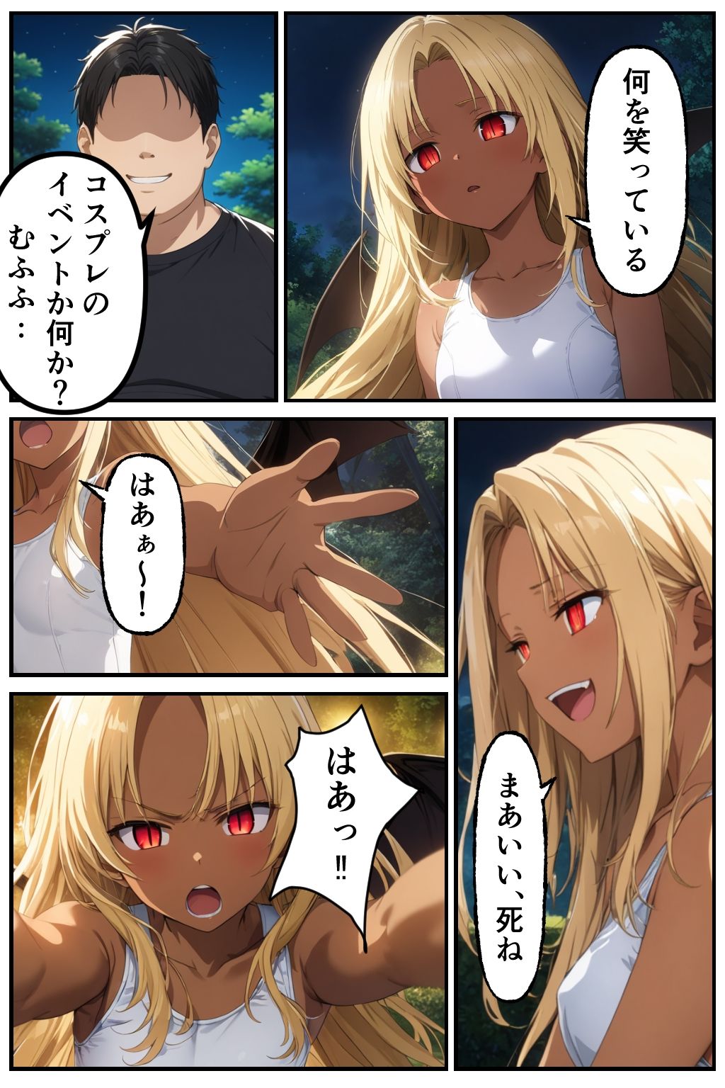 魔族に恋して サンプル6ページ目