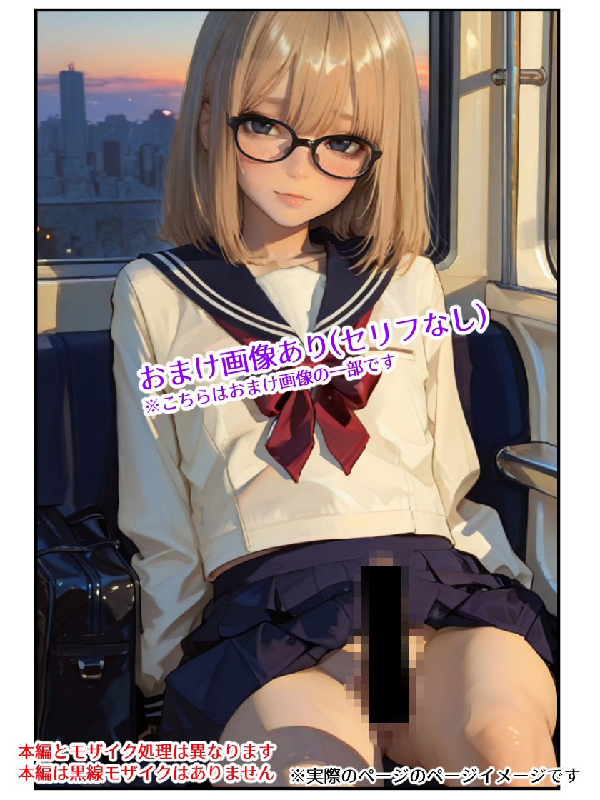 今日から男の娘になりました・幻覚ちか●電車編 サンプル8ページ目