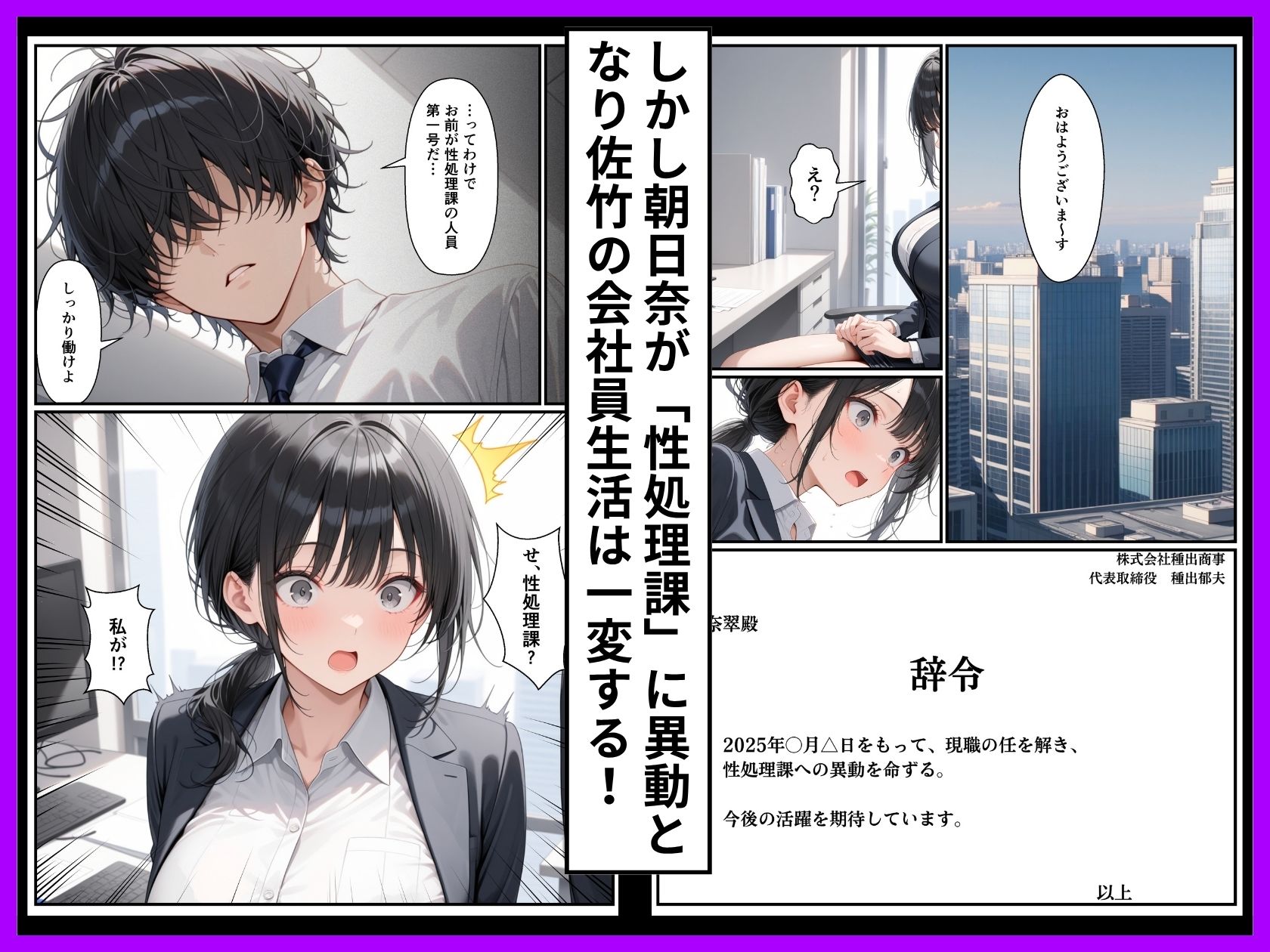 Z世代25卒新入社員の後輩ちゃんが若害なので性処理課に異動させたったwww サンプル3ページ目