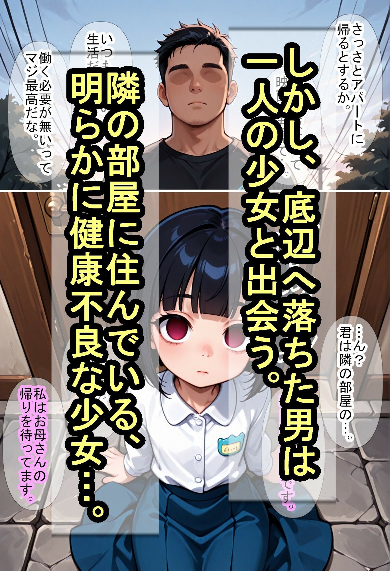 健康不良児を餌付けしていたら、押しかけ女房になっていた件 サンプル2ページ目