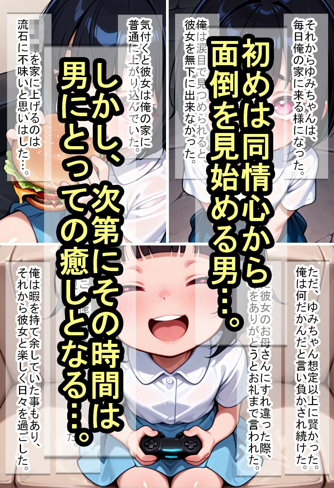 健康不良児を餌付けしていたら、押しかけ女房になっていた件 サンプル3ページ目