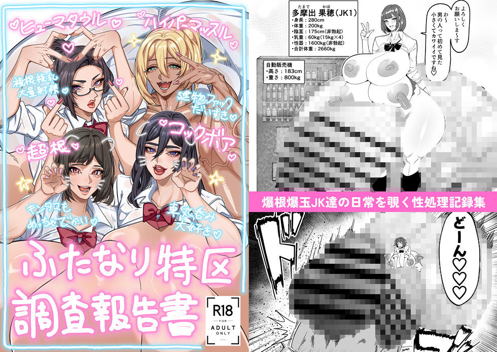 ふたなり特区調査報告書 サンプル1ページ目