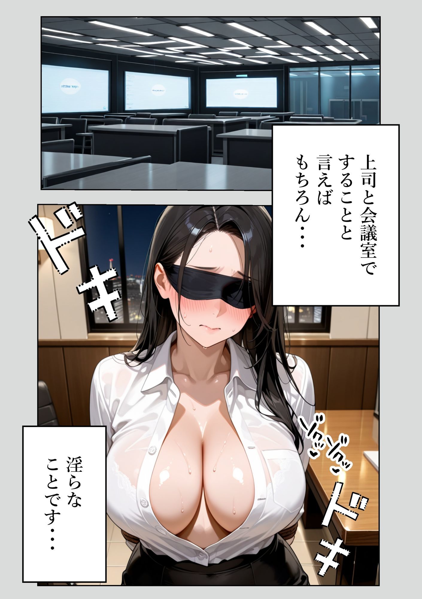 爆乳の新卒ちゃんを社員旅行でNTRする話 サンプル9ページ目