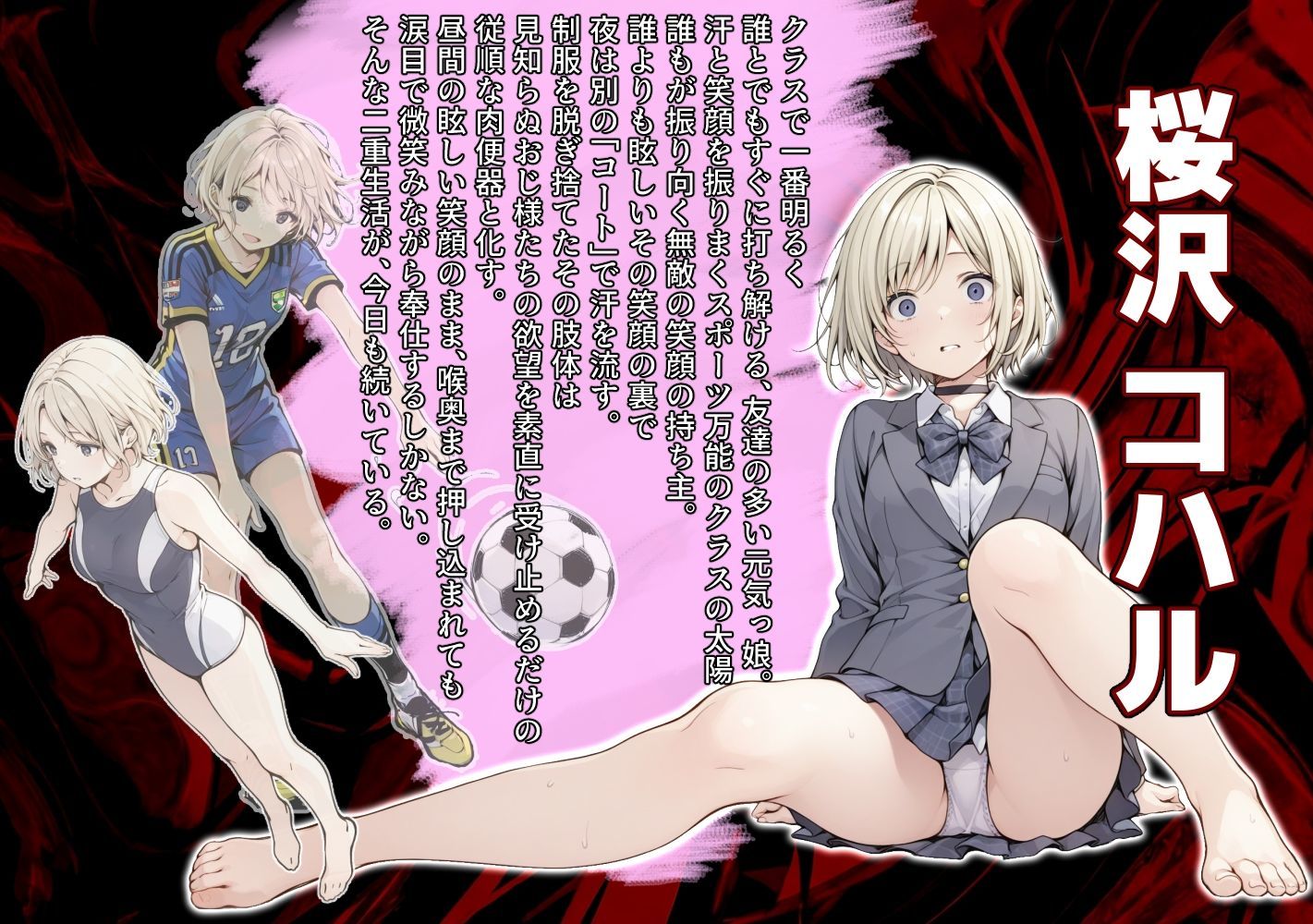 AIデリヘルで顔面偽装した教え子が来た！→素顔バレ生中出し サンプル1ページ目