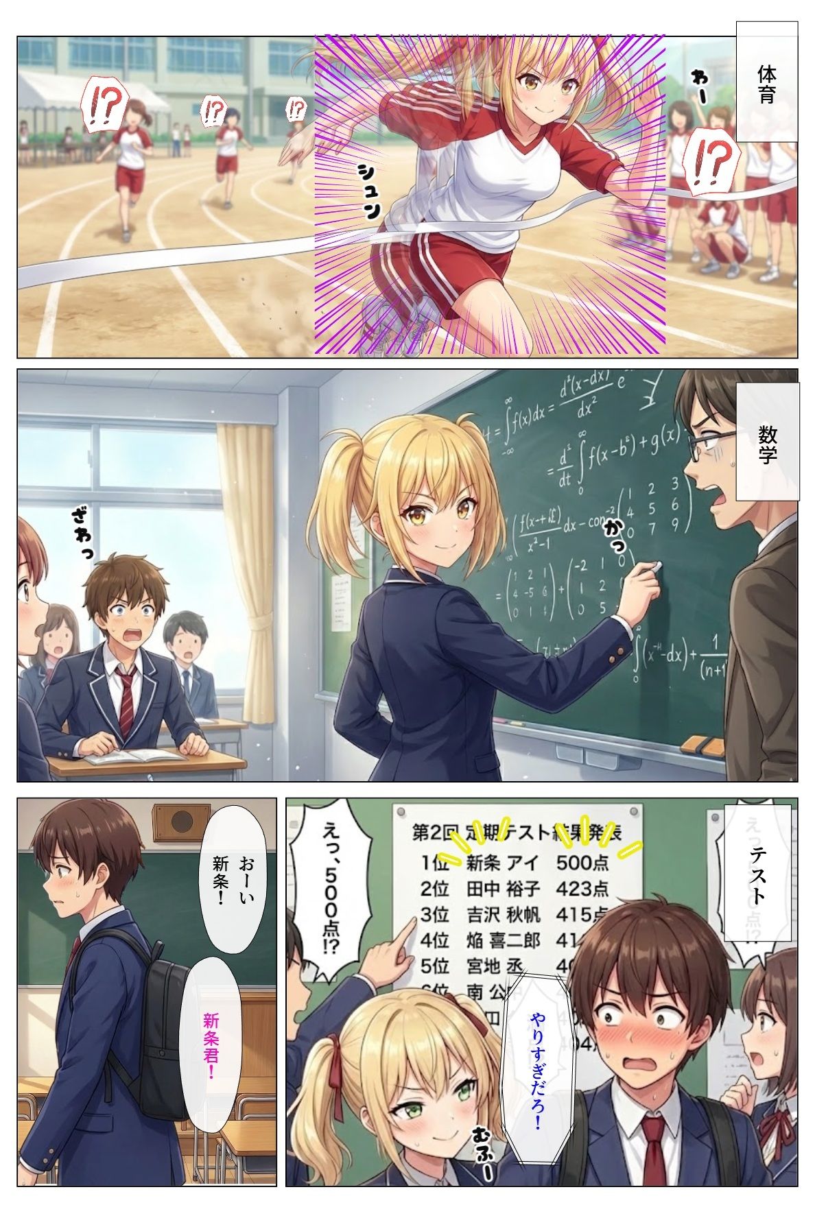 うちのアンドロイドはお腹をつまむと『にゃ〜』と鳴くんだが サンプル10ページ目