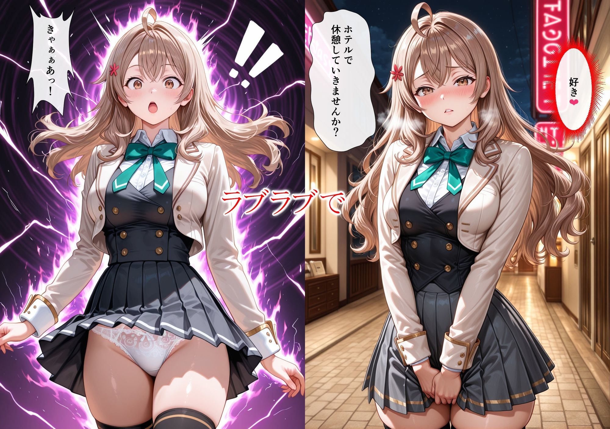 甘えるマ〇〇〇 サンプル1ページ目