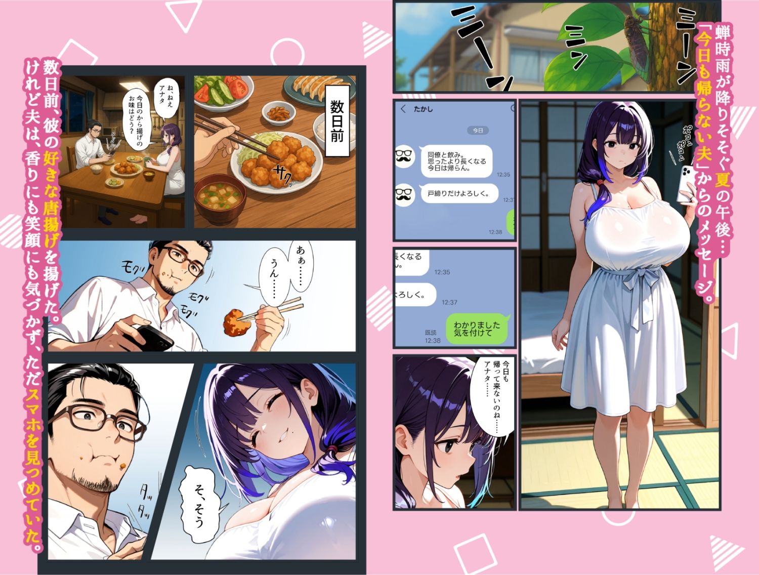 もう一度、あの夏に抱かれて――禁じられた関係が、私を女に還す―― サンプル2ページ目