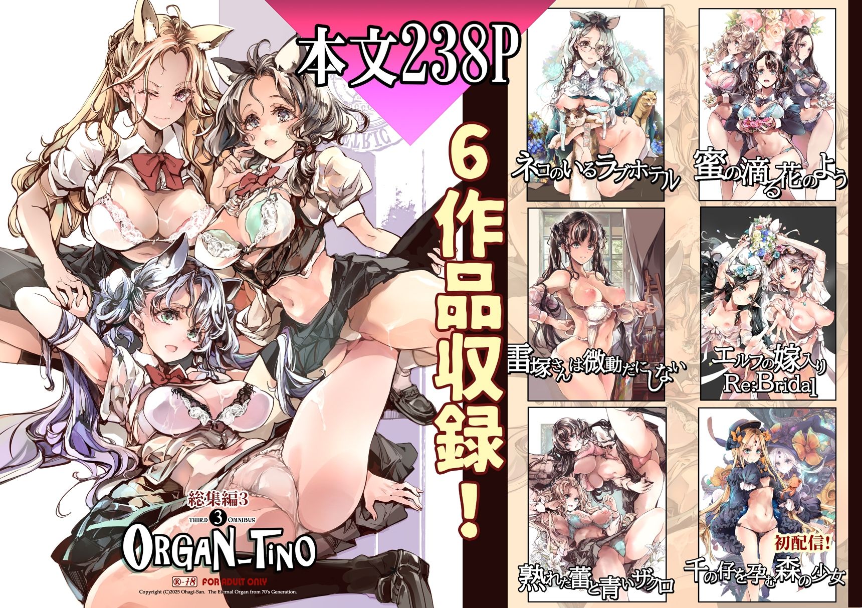 ORGAN-Tino3 総集編3 サンプル1ページ目