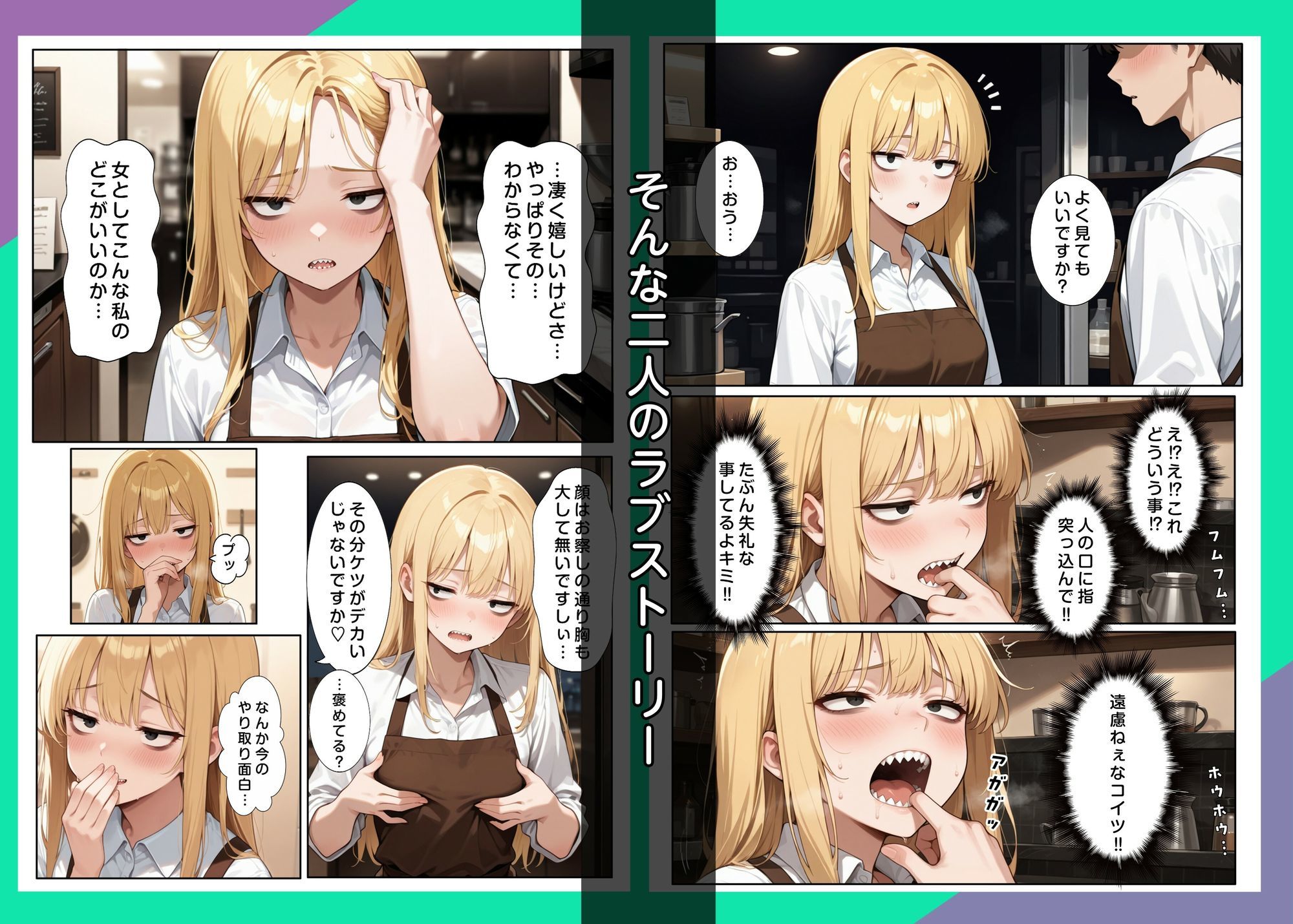 先輩のコンプレックスに恋する後輩君 サンプル3ページ目
