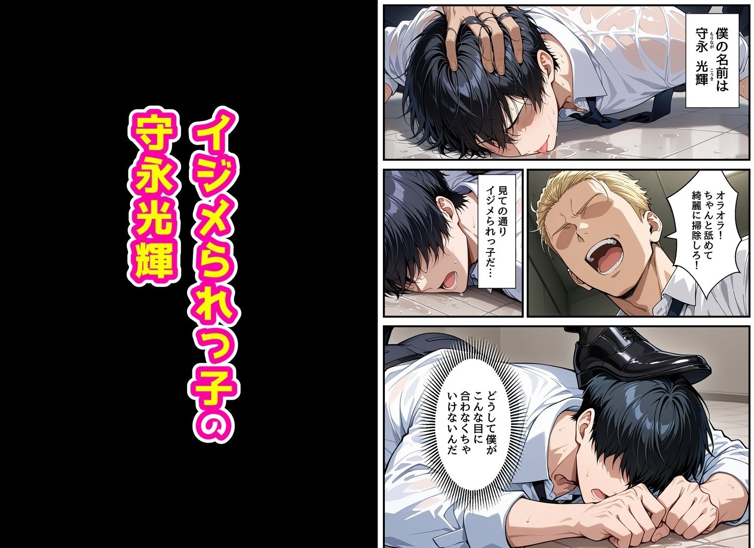 僕をイジメてた女とあまあまなエッチすることになった話 サンプル1ページ目
