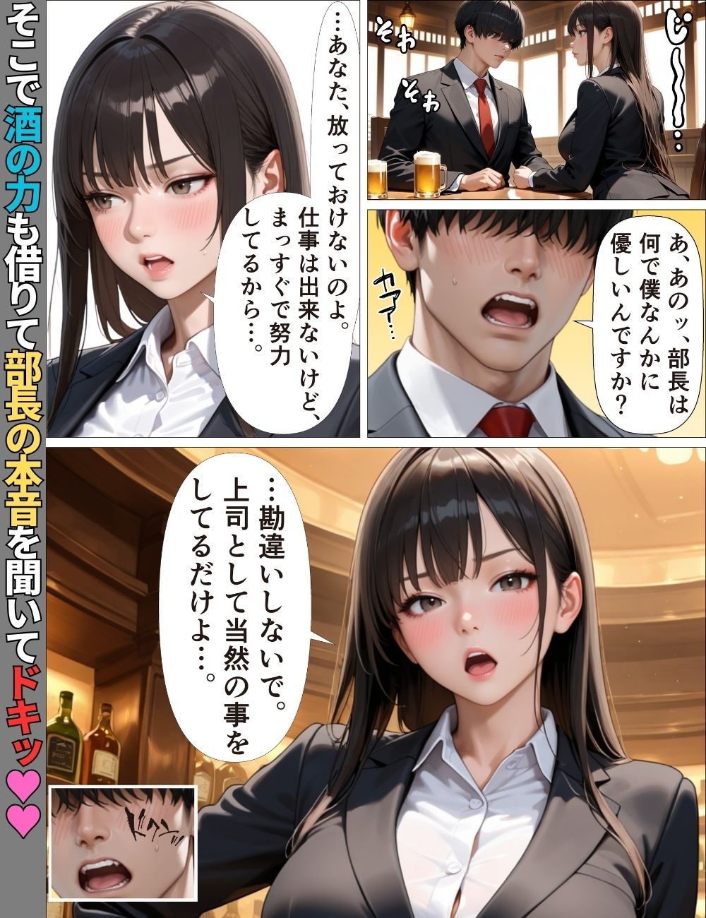 デキる女上司はダメ部下な俺には優しい〜出張で禁断のチン堕ちした話〜【漫画】【ツンデレ】【中出し】【種付けプレス】 サンプル5ページ目