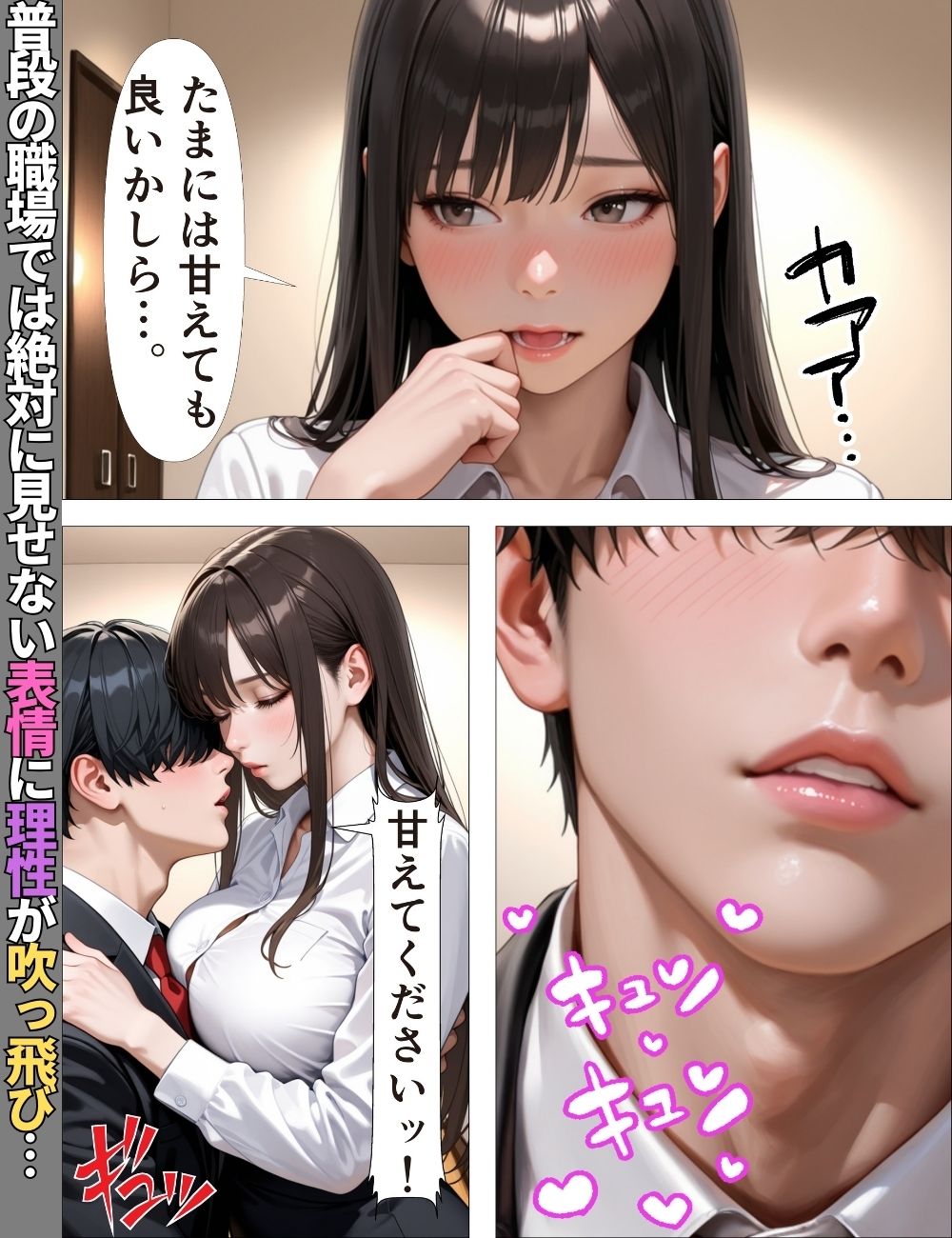 デキる女上司はダメ部下な俺には優しい〜出張で禁断のチン堕ちした話〜【漫画】【ツンデレ】【中出し】【種付けプレス】 サンプル8ページ目