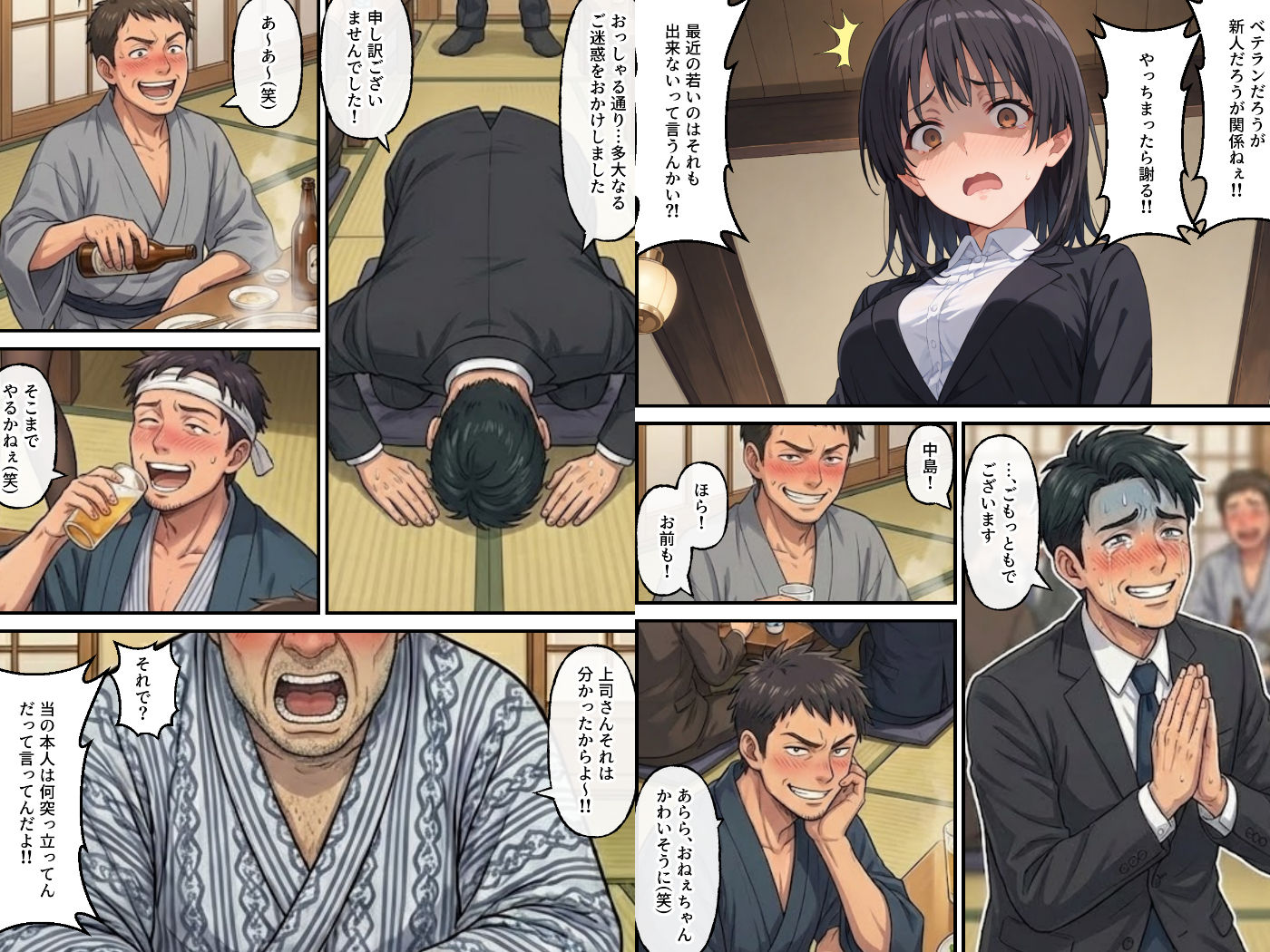 同期の俺が目撃した完璧新人の転落ー美少女清楚ちゃんの致命的な失敗ー サンプル2ページ目