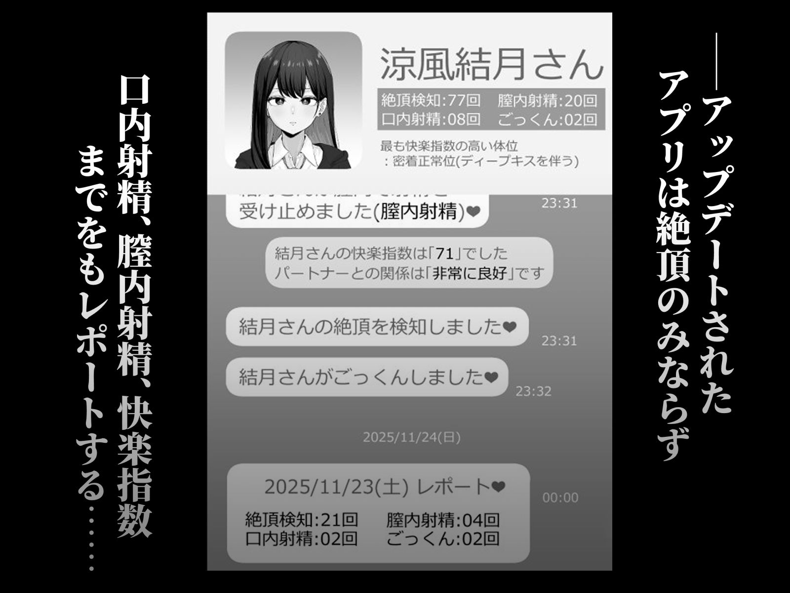 絶頂検知アプリ2〜過激化する寝取られレポート〜 サンプル1ページ目