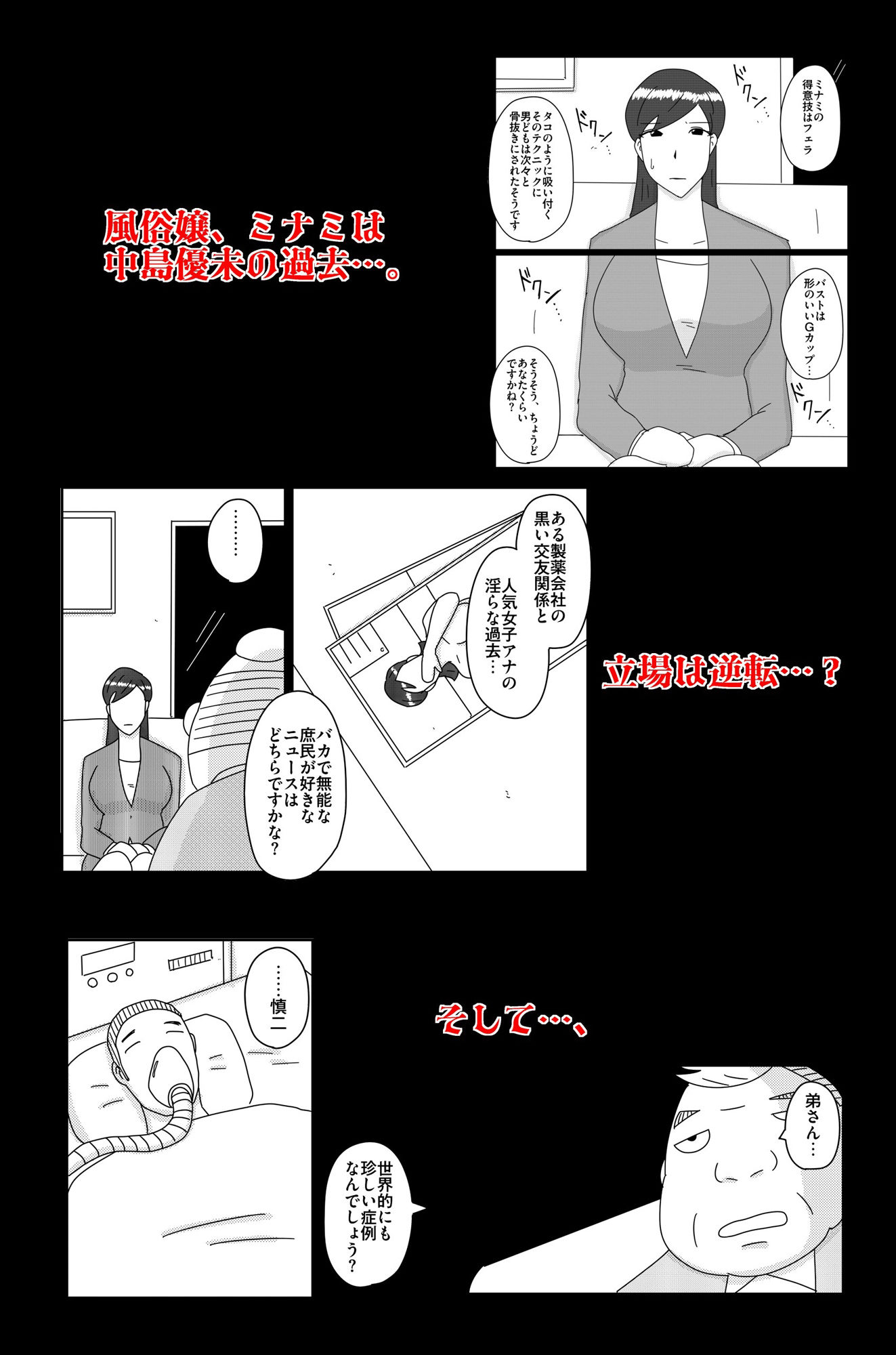 財津家の人々 女子アナ篇 サンプル6ページ目