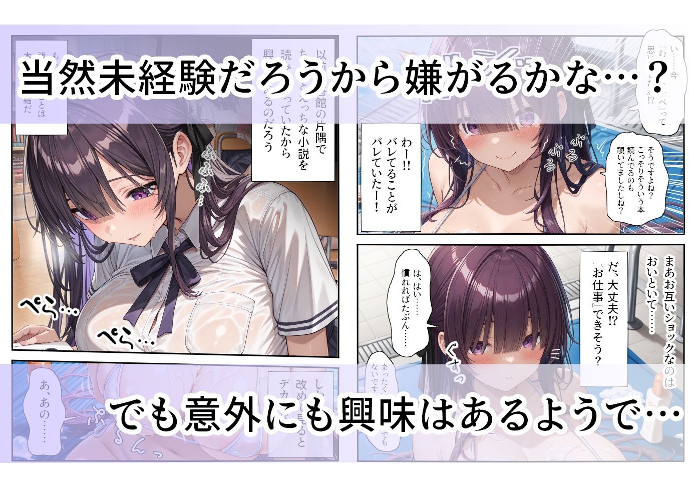 プールは学園公認ソープランド＃3-1黒瀬怜奈 サンプル3ページ目