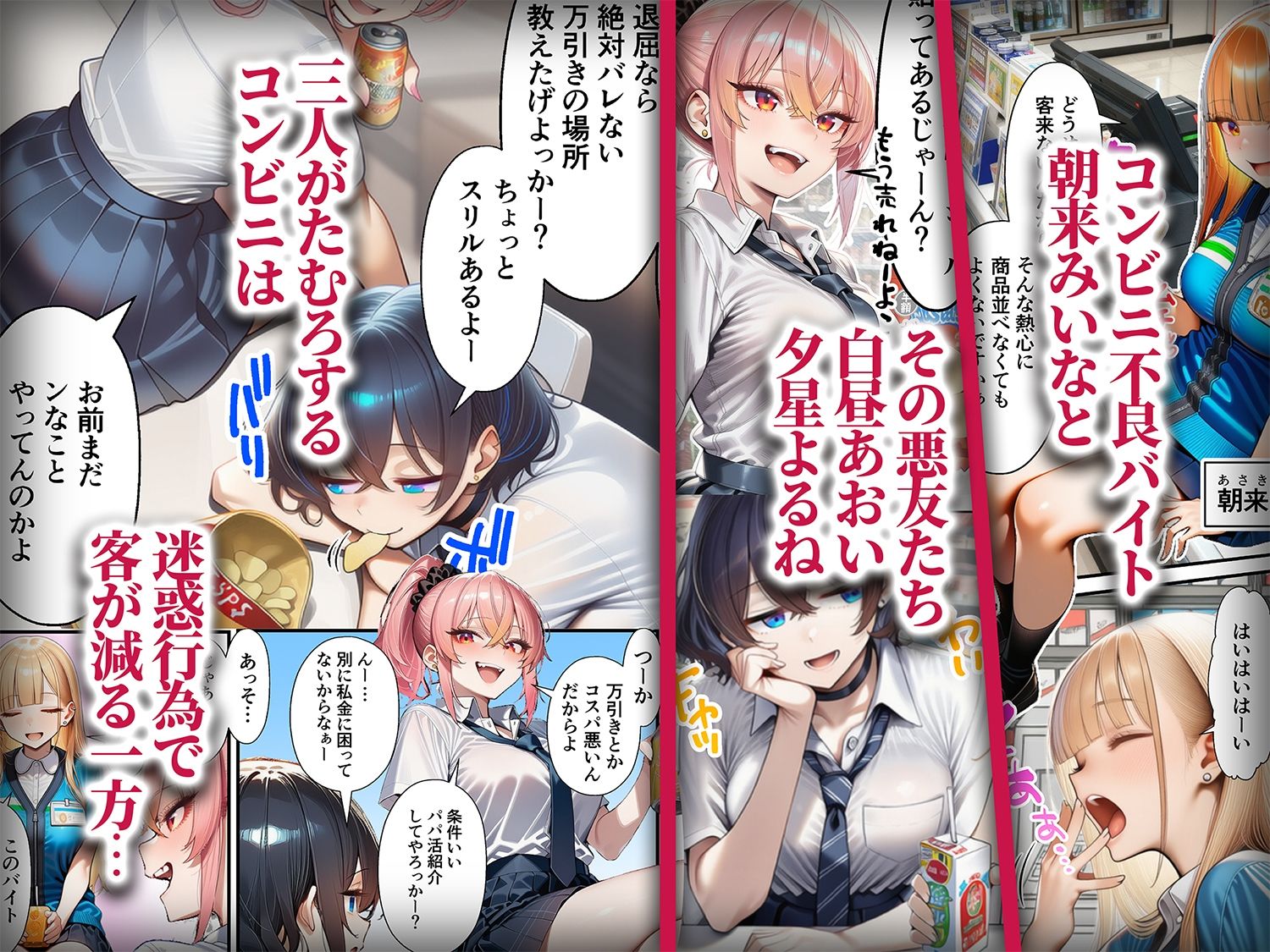 人質ライブ配信 サンプル1ページ目