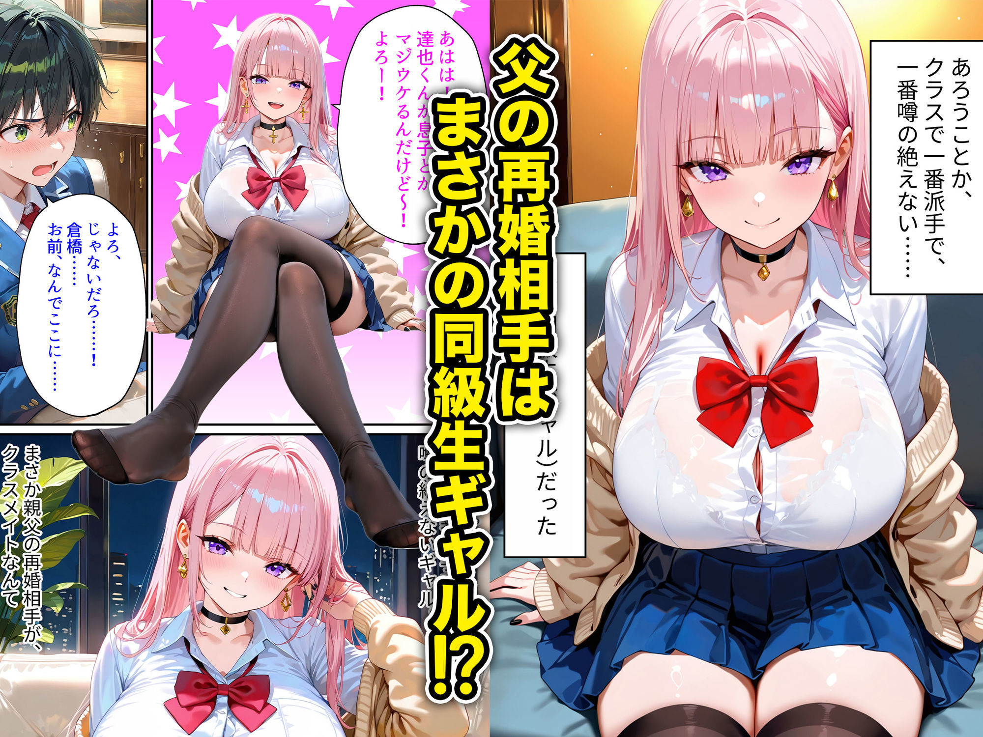 父の再婚相手は同級生のギャルでした。〜留守中の家で「孫作り」をねだる若すぎる義母〜 サンプル1ページ目