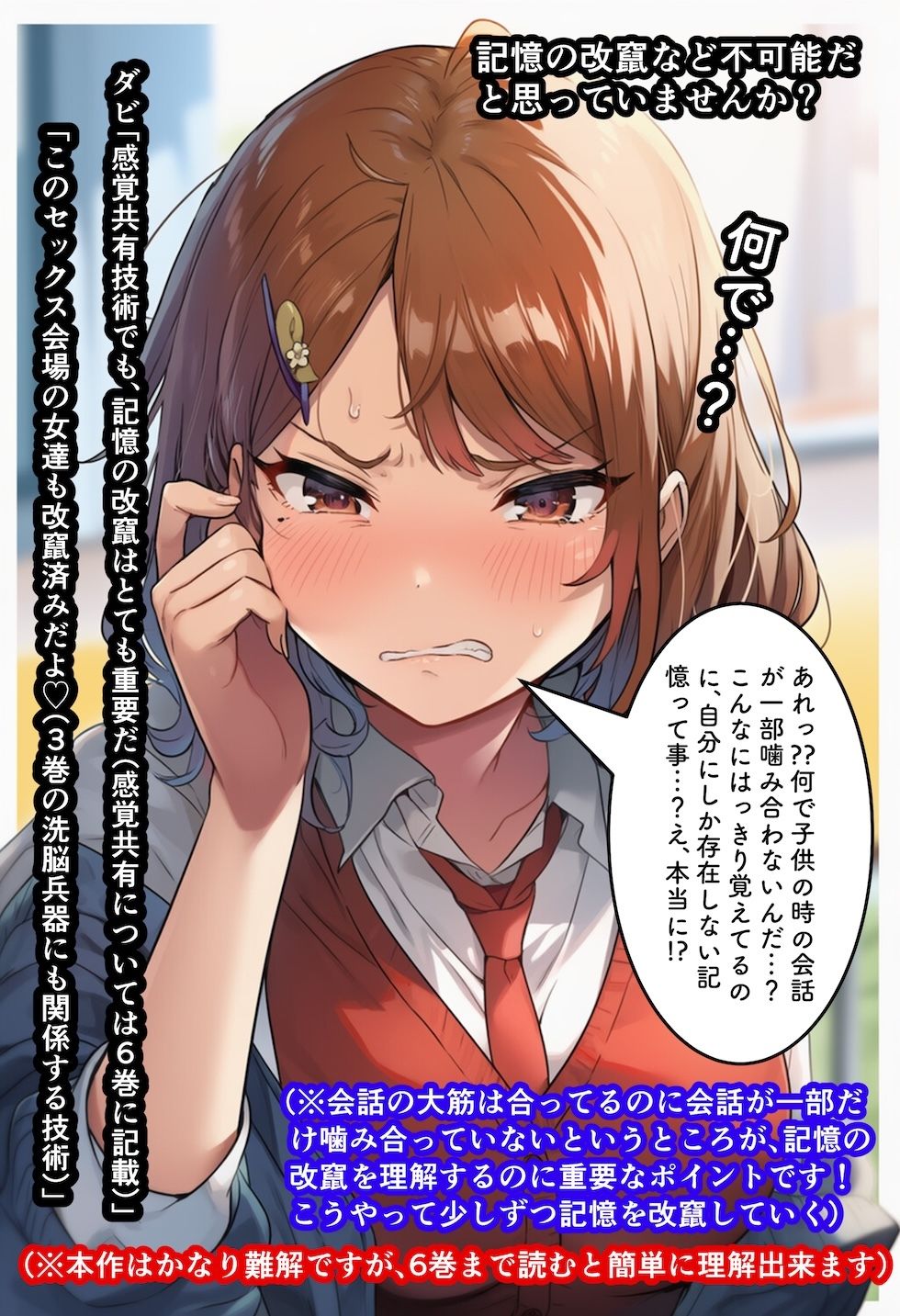 【閲覧注意】ゾンビ乱交セックスパーティー7『記憶改竄（きおくかいざん）』 サンプル6ページ目