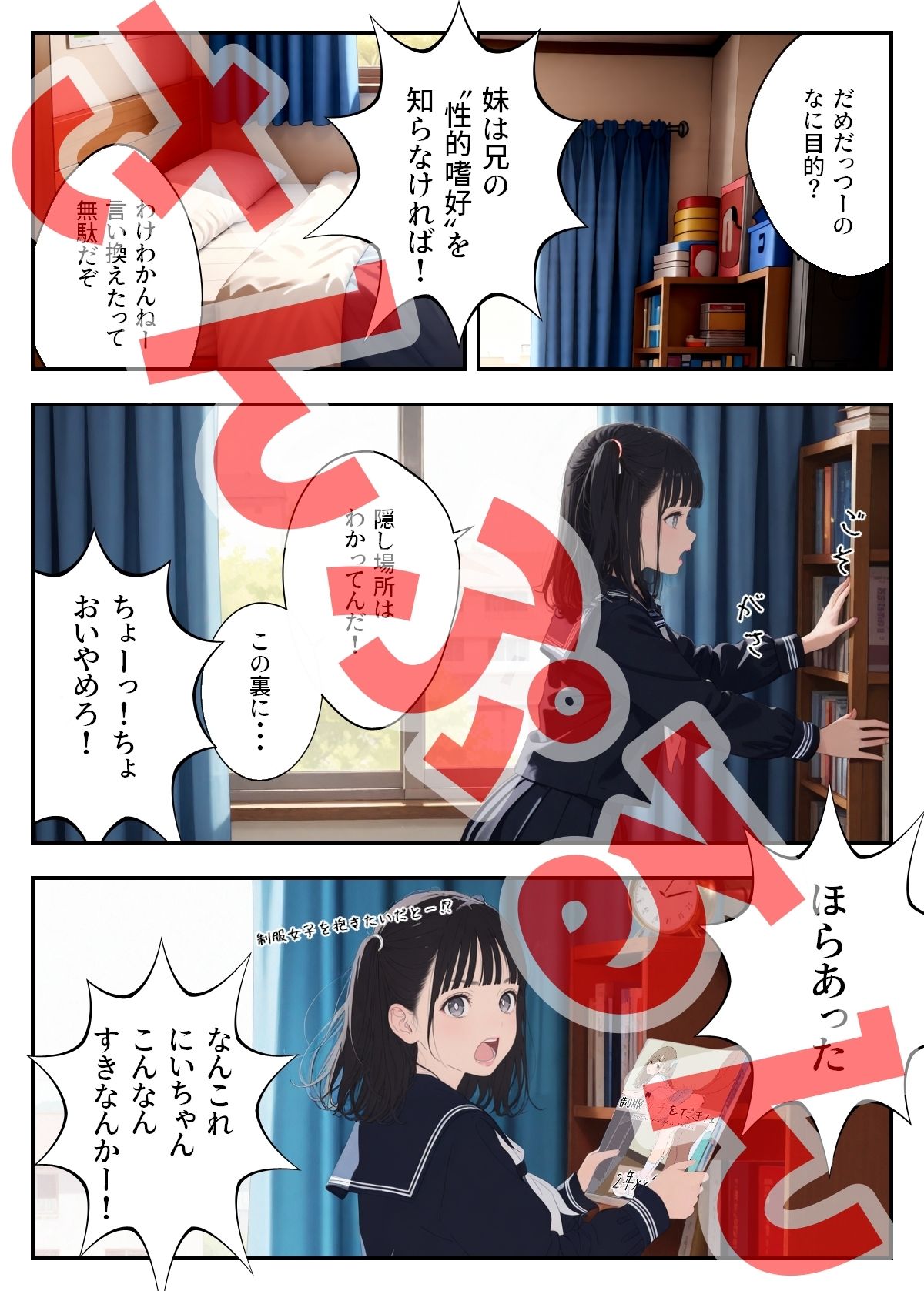 なーにいちゃん サンプル3ページ目
