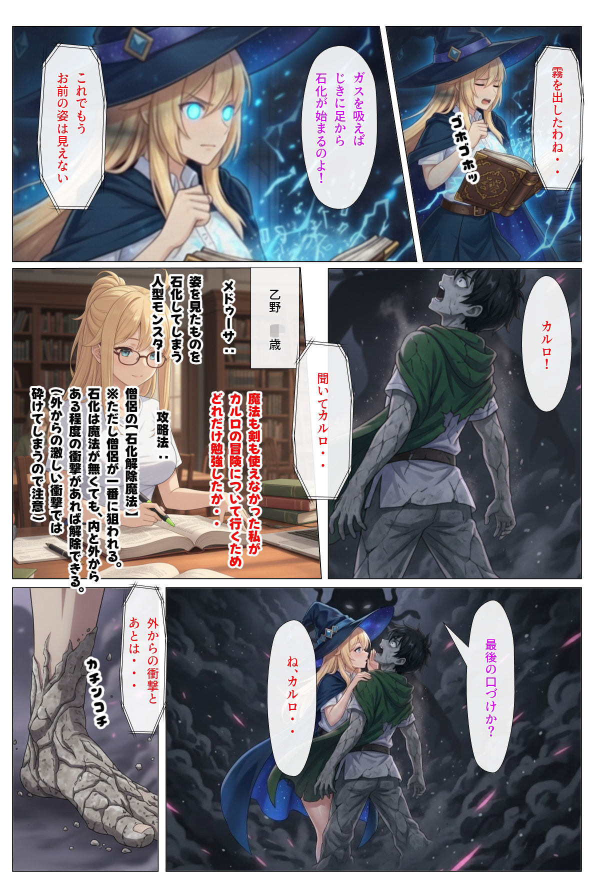 ダンジョンで女の子見つけたからハーレム作ってみたい・・2 サンプル7ページ目