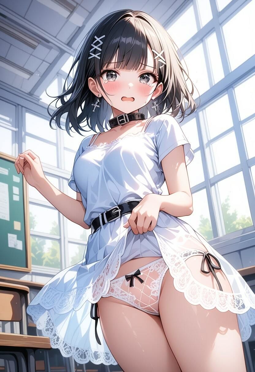 彼女の犯●れているところ見ていたい  深夜の裏学園祭で輪●されて サンプル10ページ目