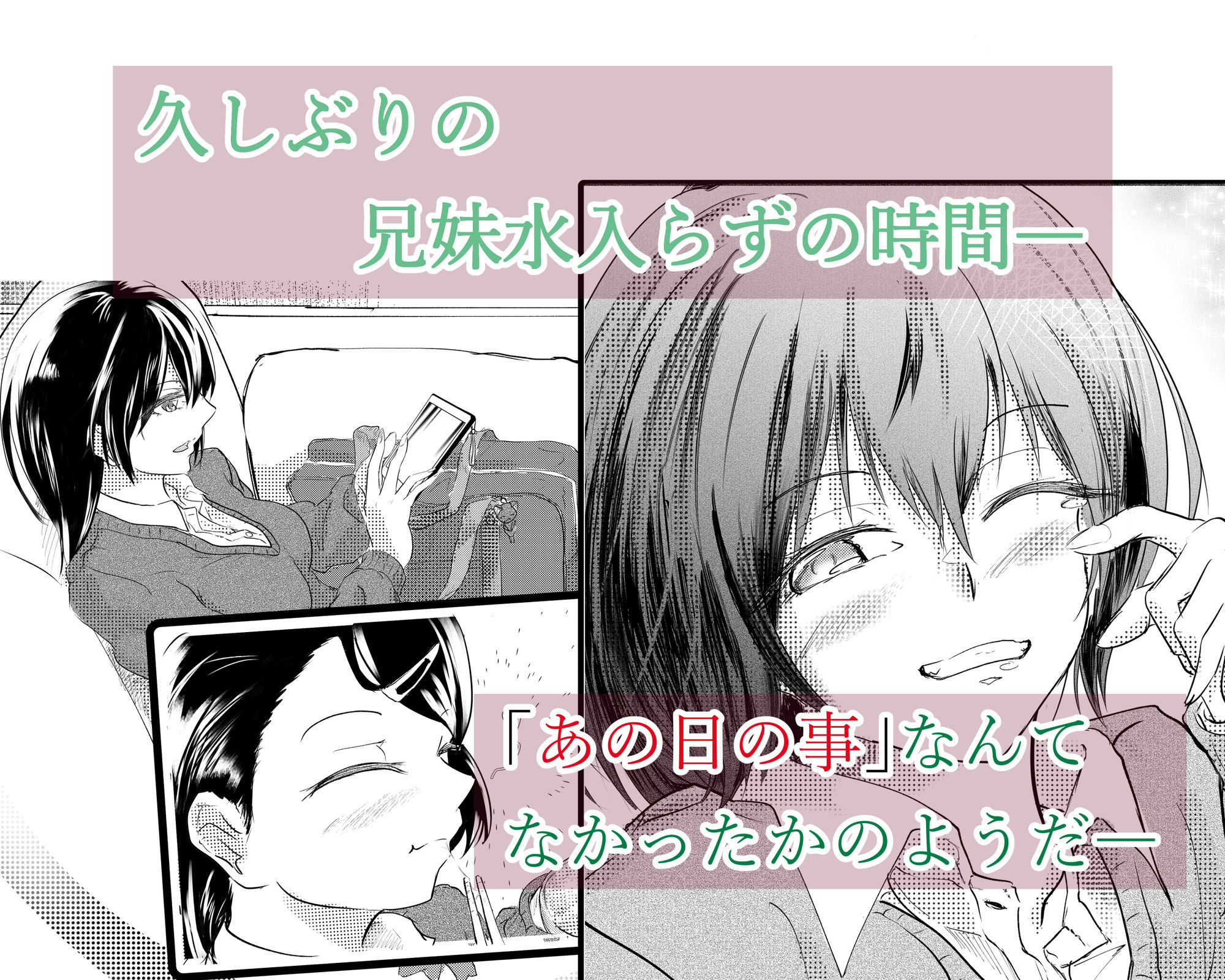 わたしたちおかしいんだよ お兄ちゃん  ―常識から外れてもあなたが欲しい― サンプル3ページ目