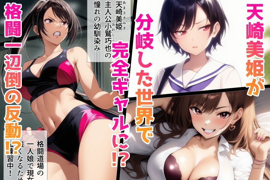 完全ギャル化美姫 サンプル1ページ目