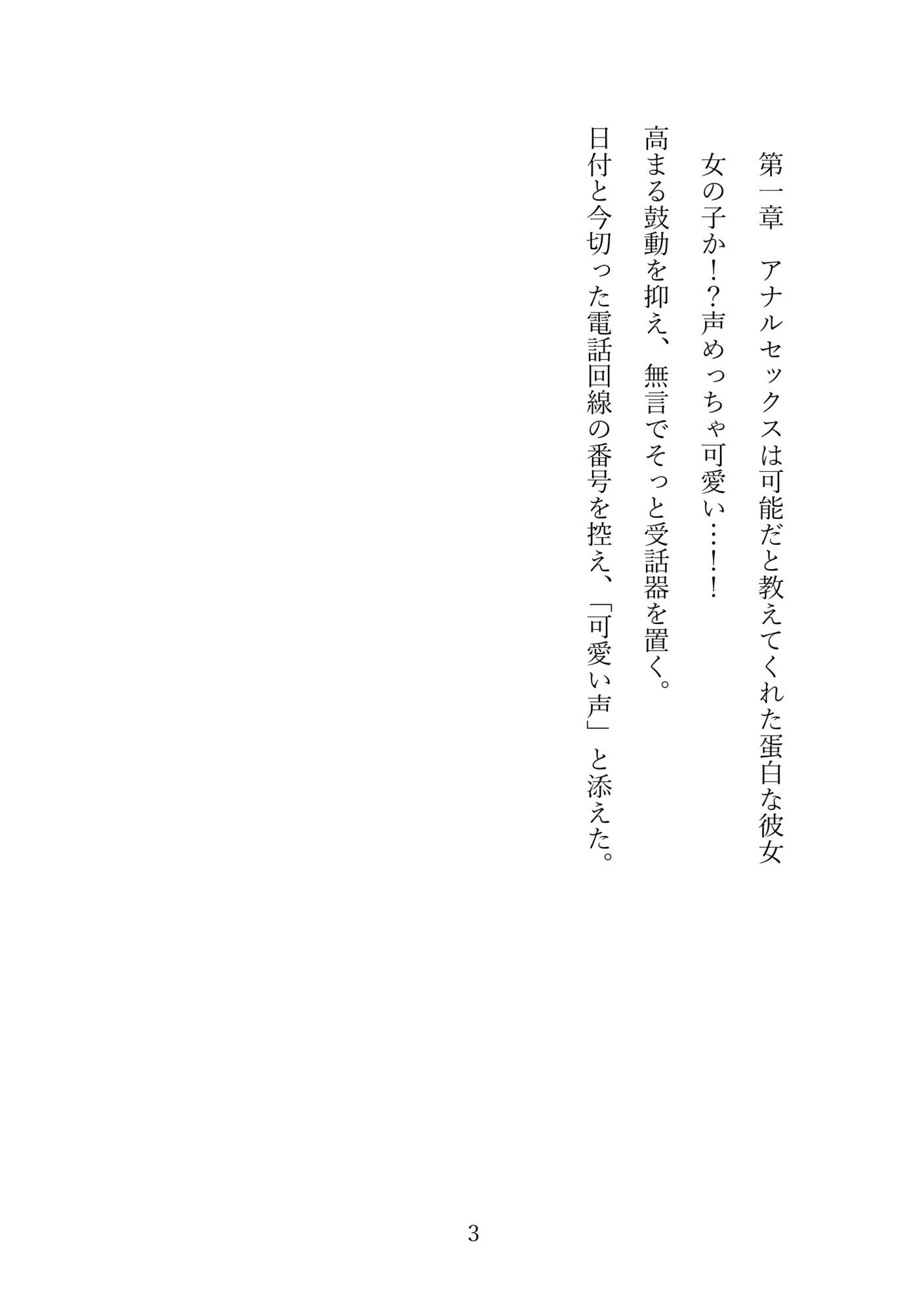 実録アナル秘話  第一巻〜包容なアナル、捨て台詞までアナル、アナルの中のアナル、思い出の茶シャツ〜 サンプル4ページ目