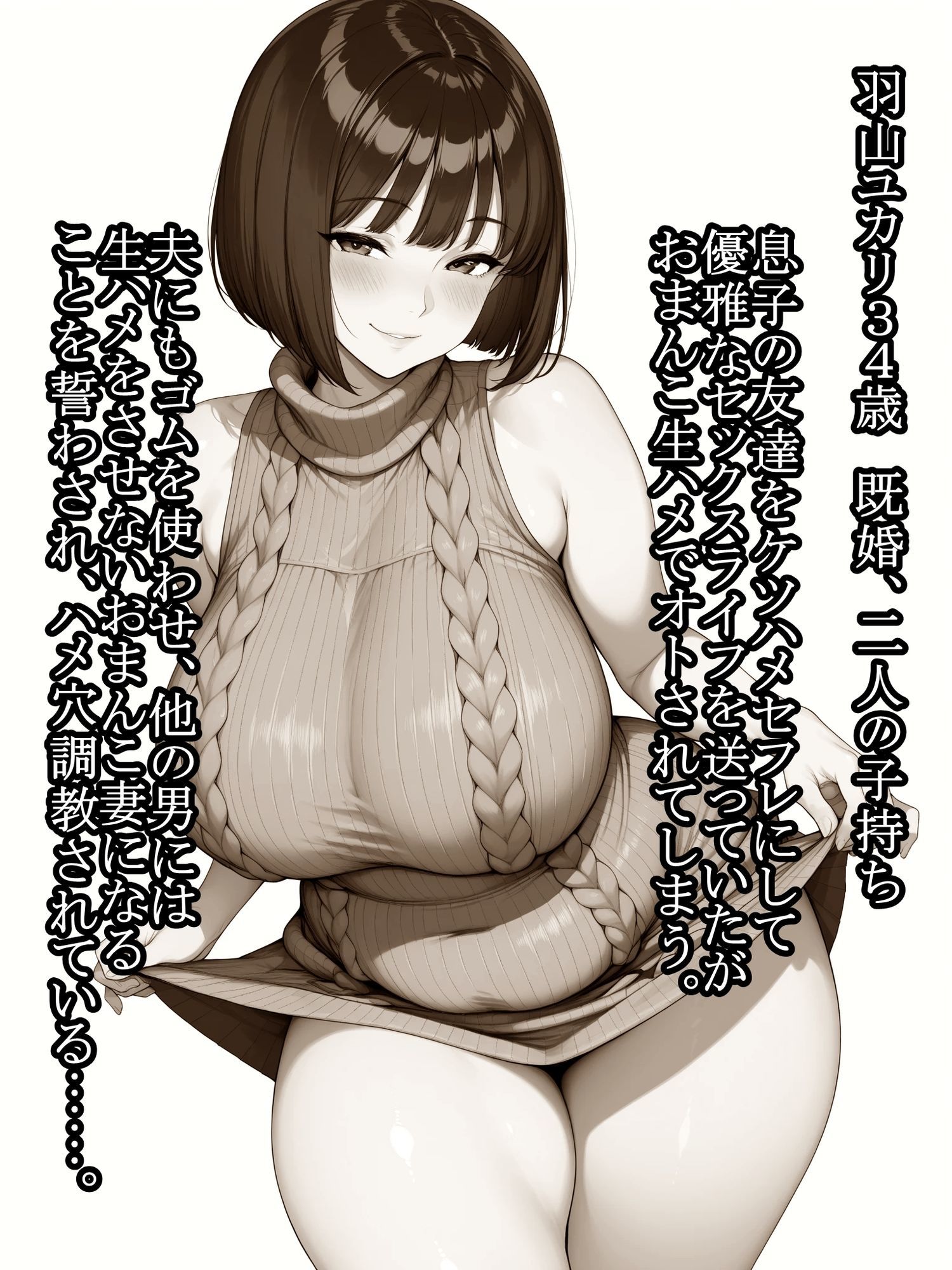 どスケベ人妻バニーユカリさん  ショタちんぽオナホ穴調教 サンプル1ページ目