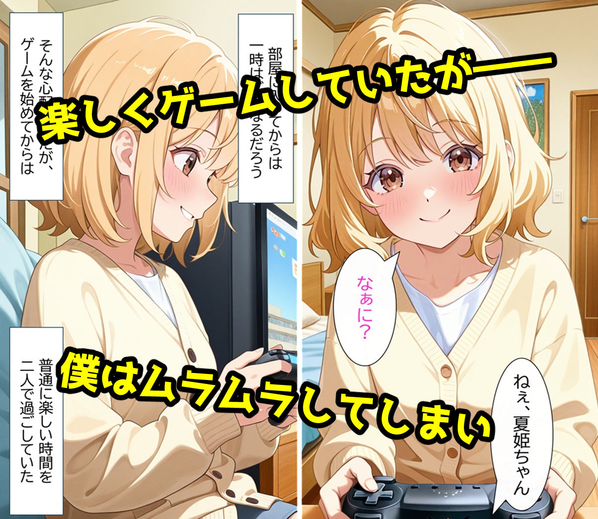無防備すぎる同級生に、理性が追いつかなかった話 第2話「見せるだけ、のはずだったのに」 サンプル3ページ目