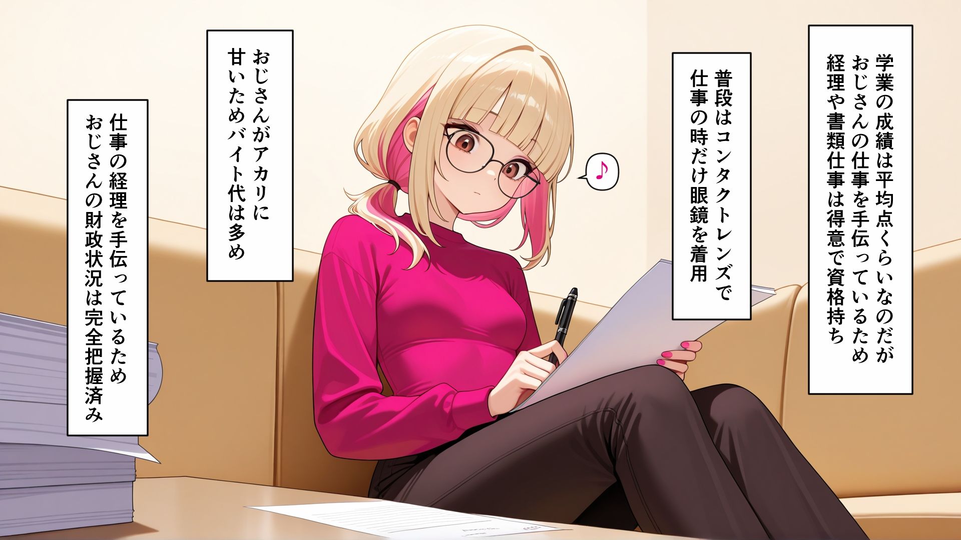新春のふたりぼっち サンプル9ページ目