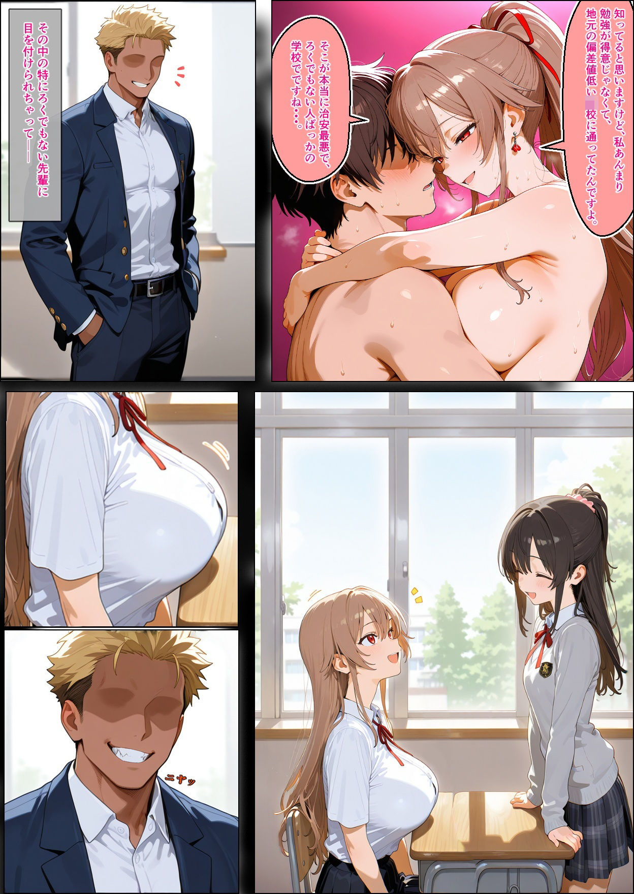 寝取り癖があるフ●ンに翻弄される サンプル9ページ目