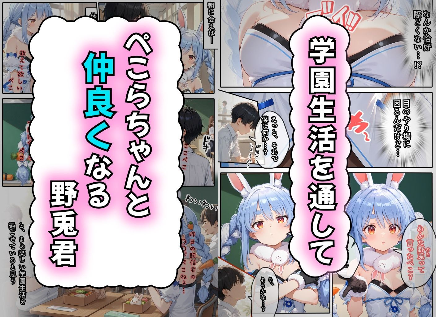 ぺこらさん、発情中（はーと） サンプル4ページ目