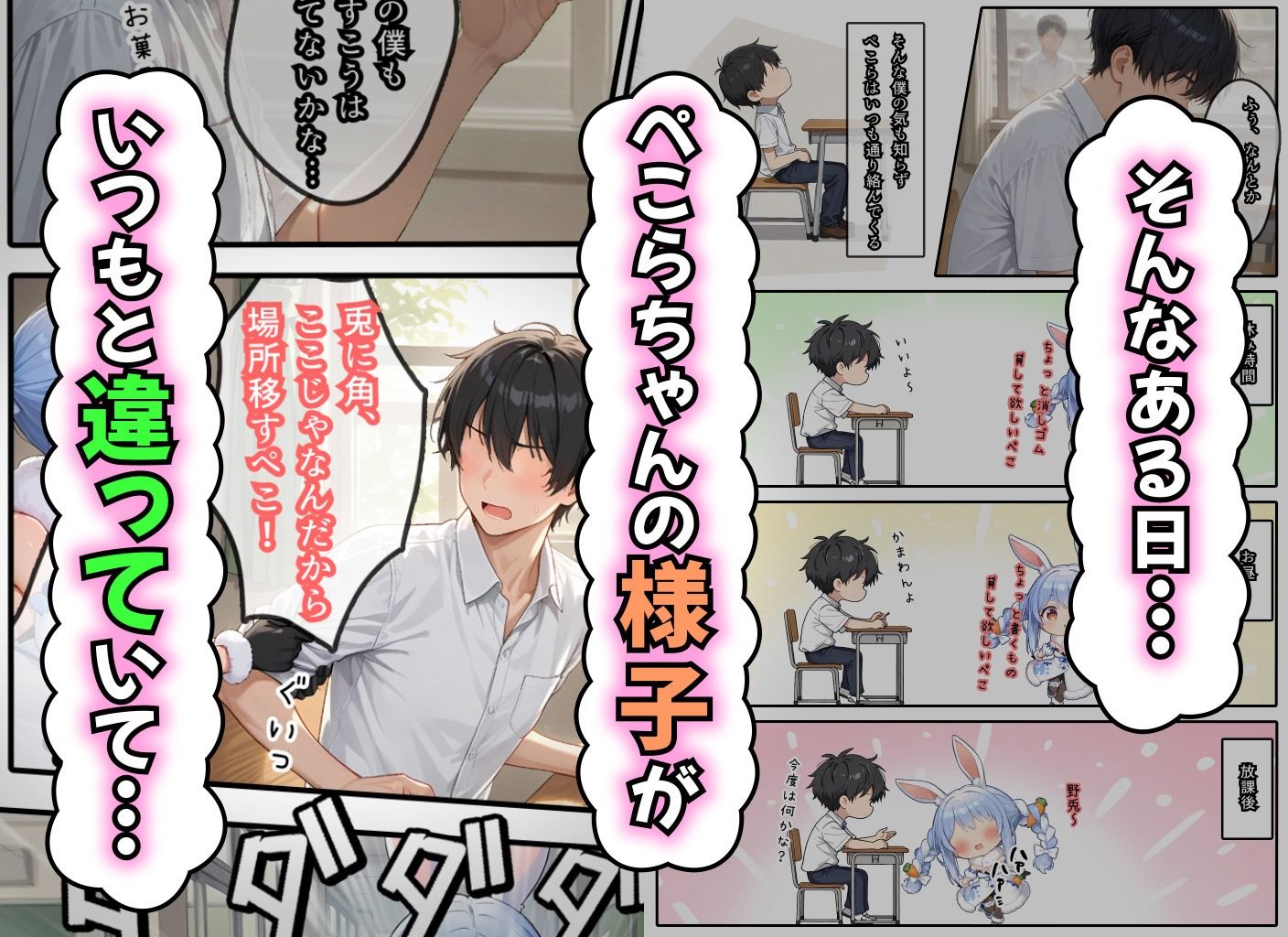ぺこらさん、発情中（はーと） サンプル5ページ目