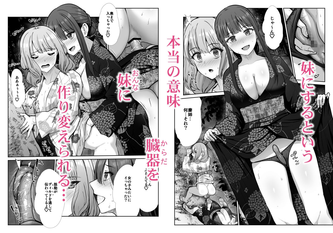 姉妹ごっこ  〜この夏僕は、妹（メス）のよろこびを知る〜 サンプル8ページ目
