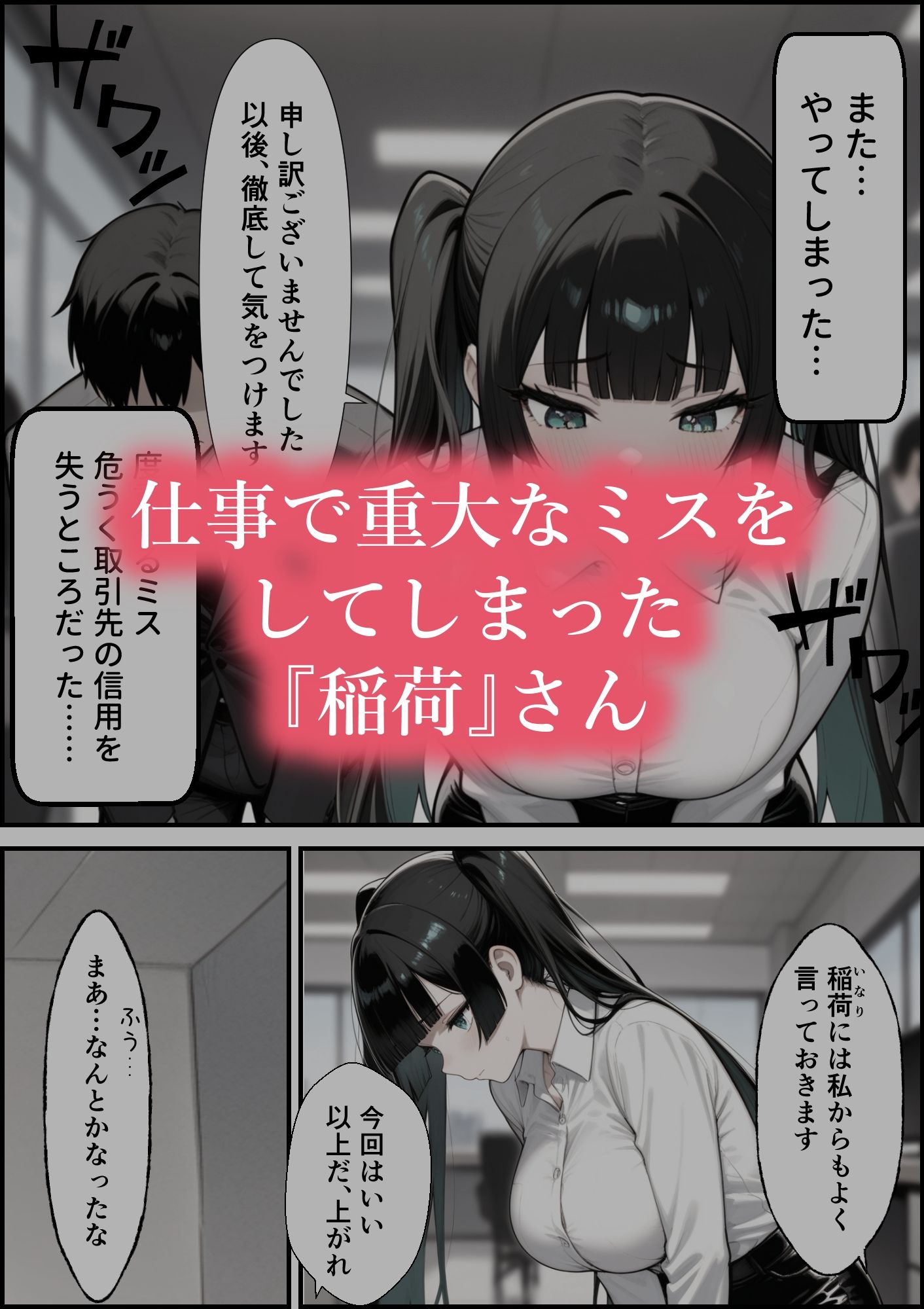 またやってしまった稲荷さんS  『代償編』 サンプル1ページ目