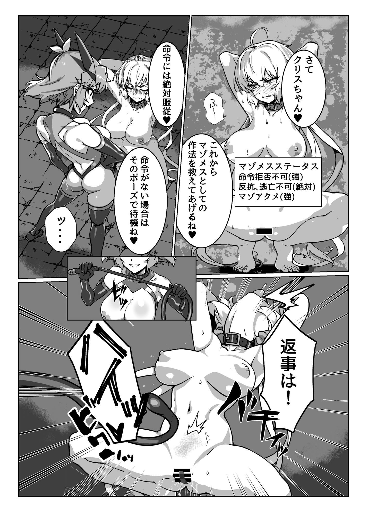 奴●戦姫絶頂 サンプル4ページ目
