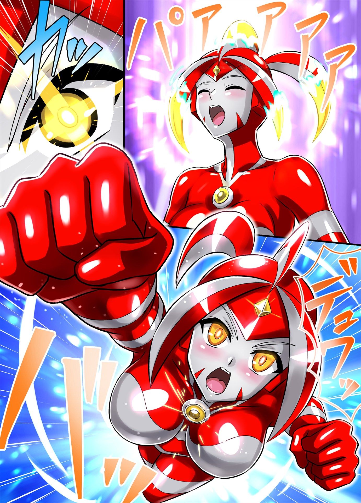 アルティメットレナ 第6話 決戦！VSアルティメットニナ！ サンプル7ページ目
