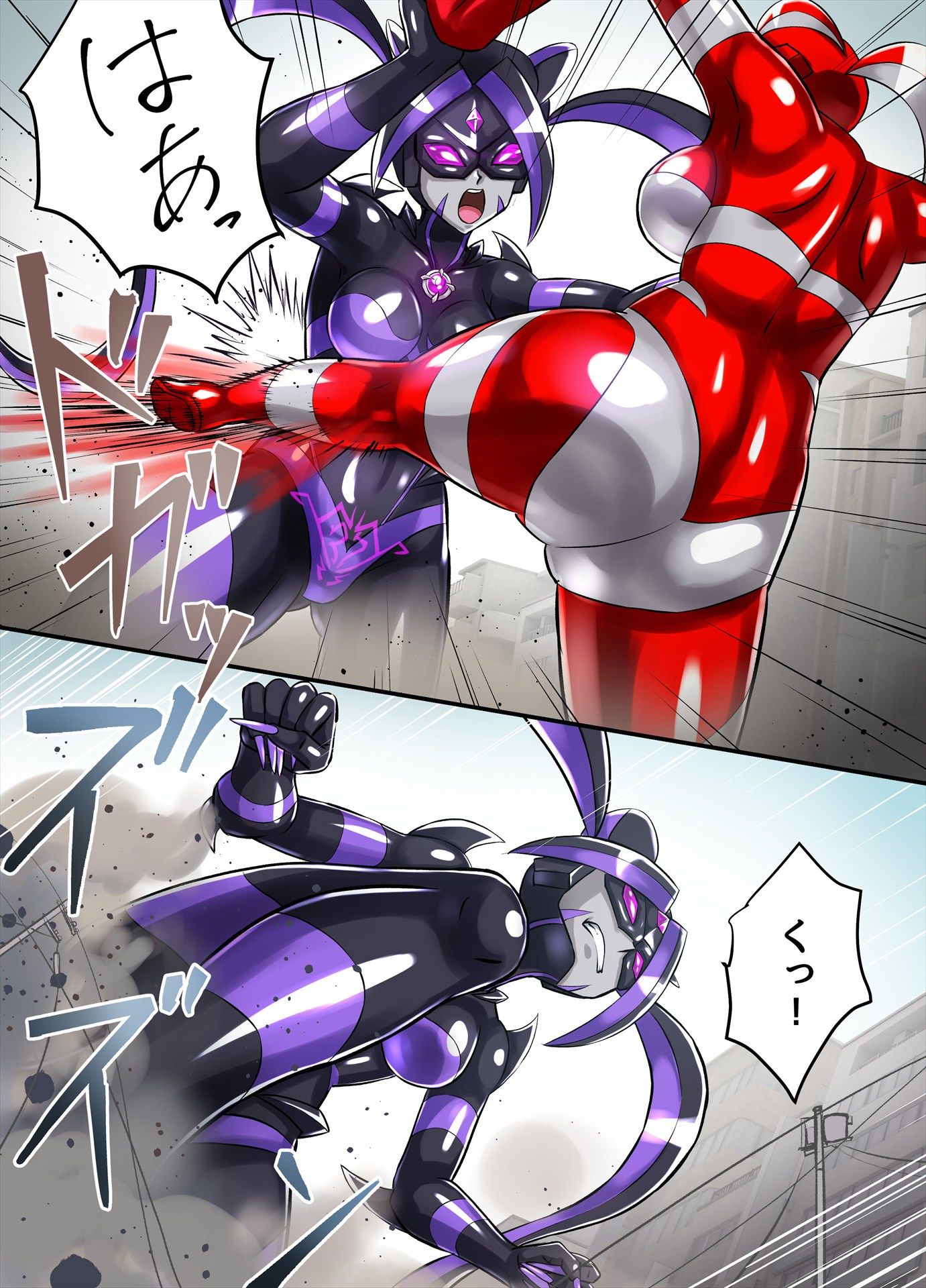 アルティメットレナ 第6話 決戦！VSアルティメットニナ！ サンプル9ページ目