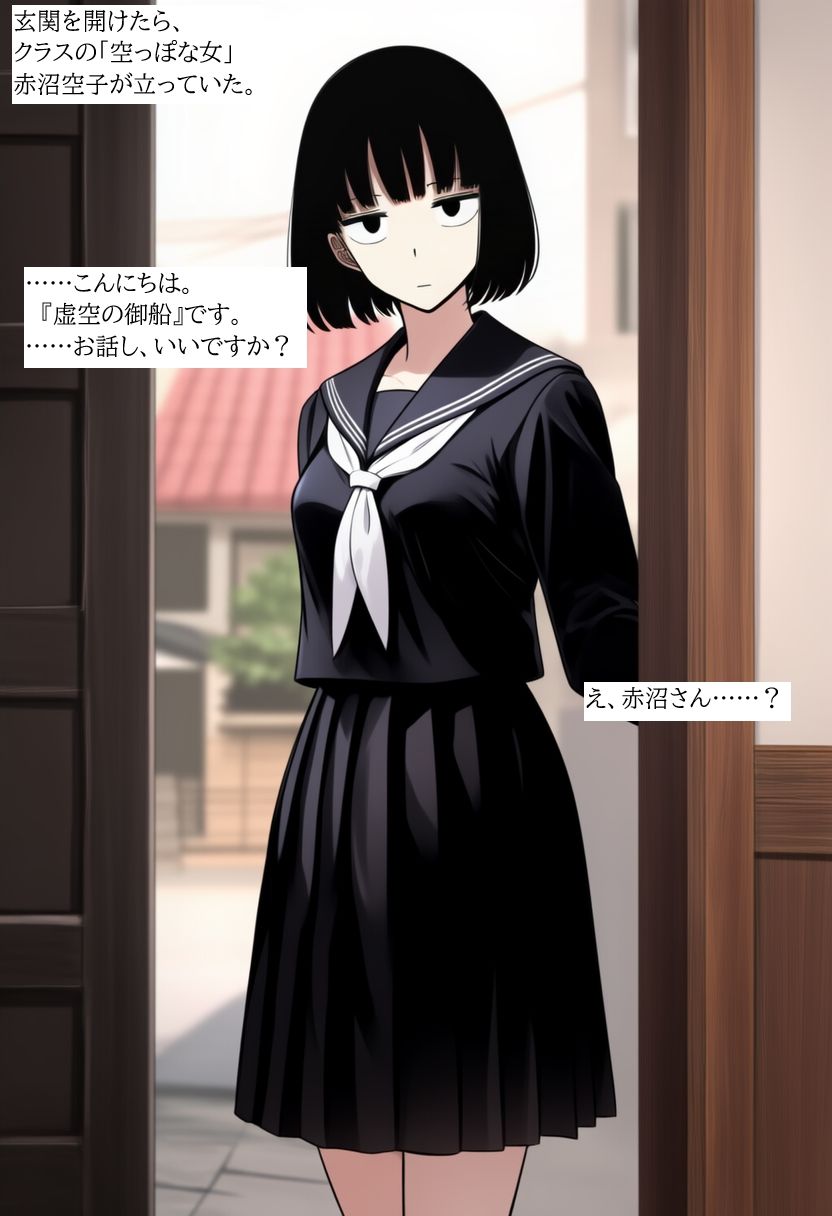 無表情・無感情な同級生に無責任中出ししまくって孕ませてみた。 サンプル1ページ目
